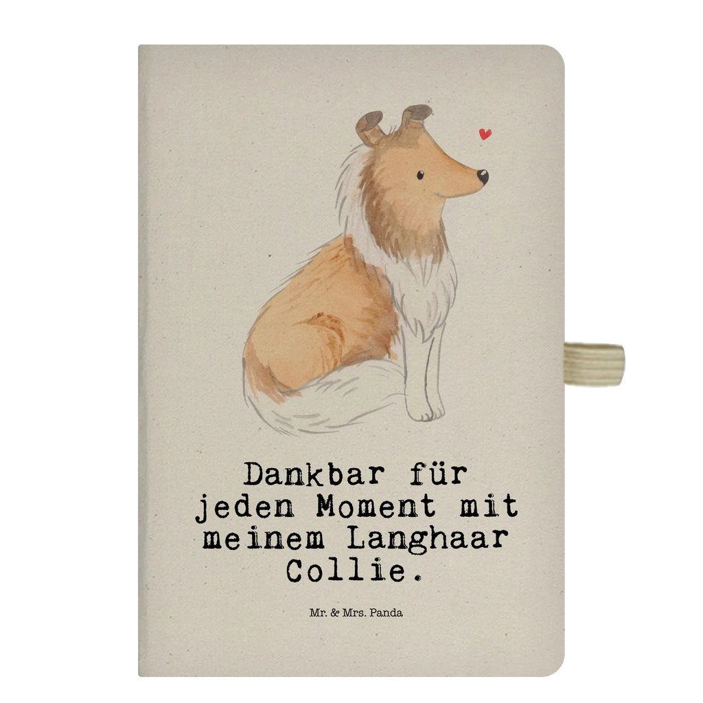 Baumwoll Notizbuch Langhaar Collie Moment Notizen, Eintragebuch, Tagebuch, Notizblock, Adressbuch, Journal, Kladde, Skizzenbuch, Notizheft, Schreibbuch, Schreibheft, Hund, Hunderasse, Rassehund, Hundebesitzer, Geschenk, Tierfreund, Schenken, Welpe, Langhaar Collie, britischer Hütehund