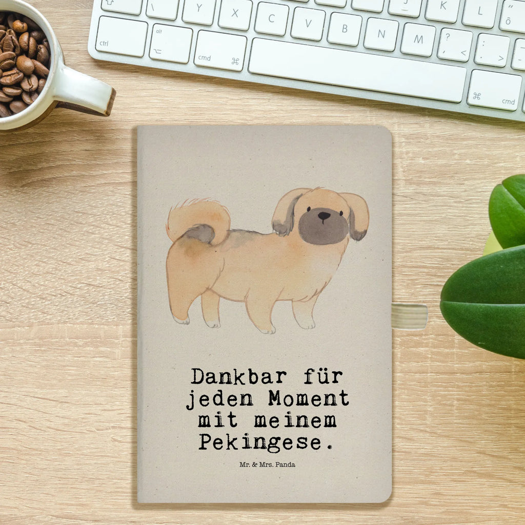 Baumwoll Notizbuch Pekingese Moment Notizen, Eintragebuch, Tagebuch, Notizblock, Adressbuch, Journal, Kladde, Skizzenbuch, Notizheft, Schreibbuch, Schreibheft, Hund, Hunderasse, Rassehund, Hundebesitzer, Geschenk, Tierfreund, Schenken, Welpe, Pekingese, Pekinese, Peking-Palasthund