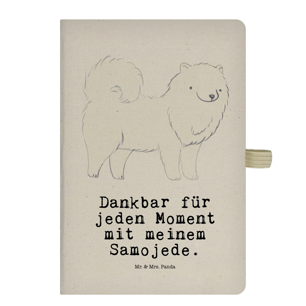 Baumwoll Notizbuch Samojede Moment Notizen, Eintragebuch, Tagebuch, Notizblock, Adressbuch, Journal, Kladde, Skizzenbuch, Notizheft, Schreibbuch, Schreibheft, Hund, Hunderasse, Rassehund, Hundebesitzer, Geschenk, Tierfreund, Schenken, Welpe, Samojede, Samojedenhund, Samojedenspitz