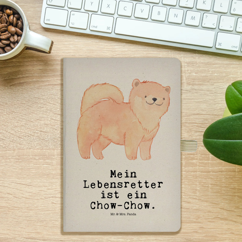 Baumwoll Notizbuch Chow-Chow Lebensretter Notizen, Eintragebuch, Tagebuch, Notizblock, Adressbuch, Journal, Kladde, Skizzenbuch, Notizheft, Schreibbuch, Schreibheft, Hund, Hunderasse, Rassehund, Hundebesitzer, Geschenk, Tierfreund, Schenken, Welpe, Chow-Chow, Asiatischer Spitz