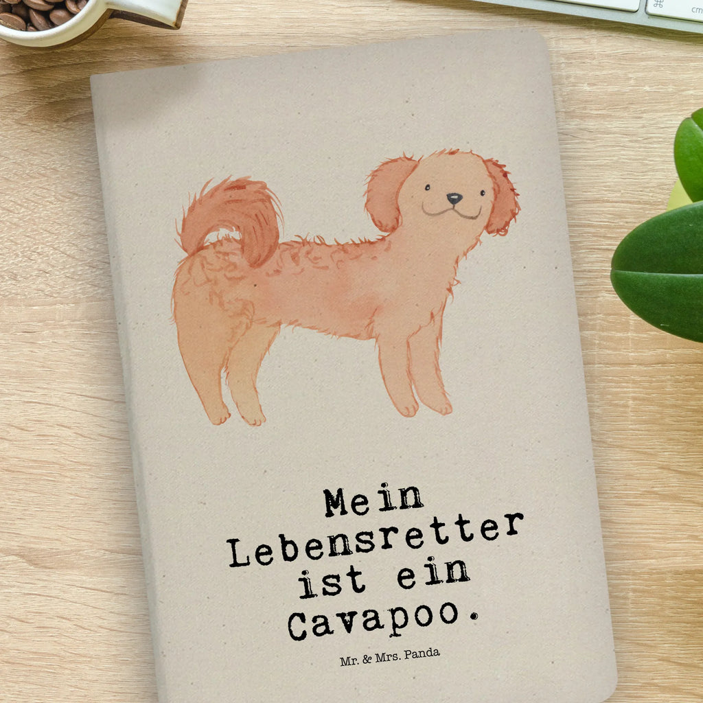 Baumwoll Notizbuch Cavapoo Lebensretter Notizen, Eintragebuch, Tagebuch, Notizblock, Adressbuch, Journal, Kladde, Skizzenbuch, Notizheft, Schreibbuch, Schreibheft, Hund, Hunderasse, Rassehund, Hundebesitzer, Geschenk, Tierfreund, Schenken, Welpe, Cavapoo, Cavoodle