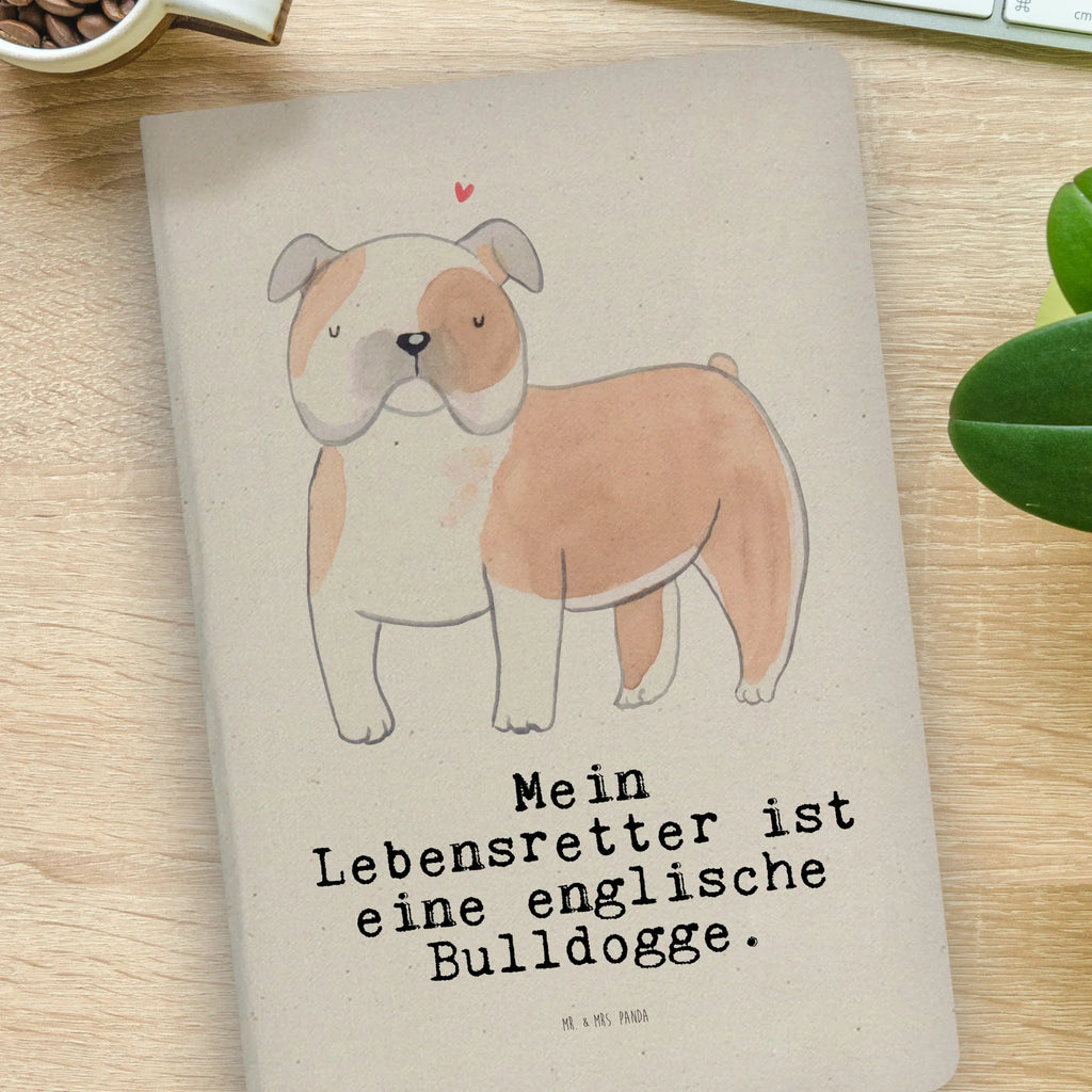 Baumwoll Notizbuch Englische Bulldogge Lebensretter Notizen, Eintragebuch, Tagebuch, Notizblock, Adressbuch, Journal, Kladde, Skizzenbuch, Notizheft, Schreibbuch, Schreibheft, Hund, Hunderasse, Rassehund, Hundebesitzer, Geschenk, Tierfreund, Schenken, Welpe, Englische Bulldogge