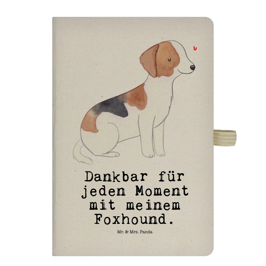 Baumwoll Notizbuch Foxhound Moment Notizen, Eintragebuch, Tagebuch, Notizblock, Adressbuch, Journal, Kladde, Skizzenbuch, Notizheft, Schreibbuch, Schreibheft, Hund, Hunderasse, Rassehund, Hundebesitzer, Geschenk, Tierfreund, Schenken, Welpe, Foxhound, Jagdhund, Laufhund