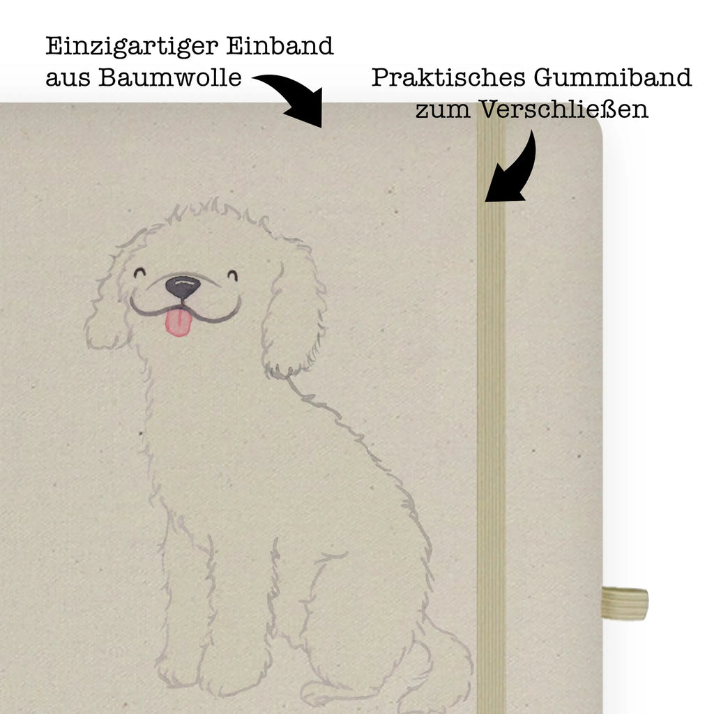 Baumwoll Notizbuch Kleinpudel Moment Notizen, Eintragebuch, Tagebuch, Notizblock, Adressbuch, Journal, Kladde, Skizzenbuch, Notizheft, Schreibbuch, Schreibheft, Hund, Hunderasse, Rassehund, Hundebesitzer, Geschenk, Tierfreund, Schenken, Welpe, Pudel, Kleinpudel