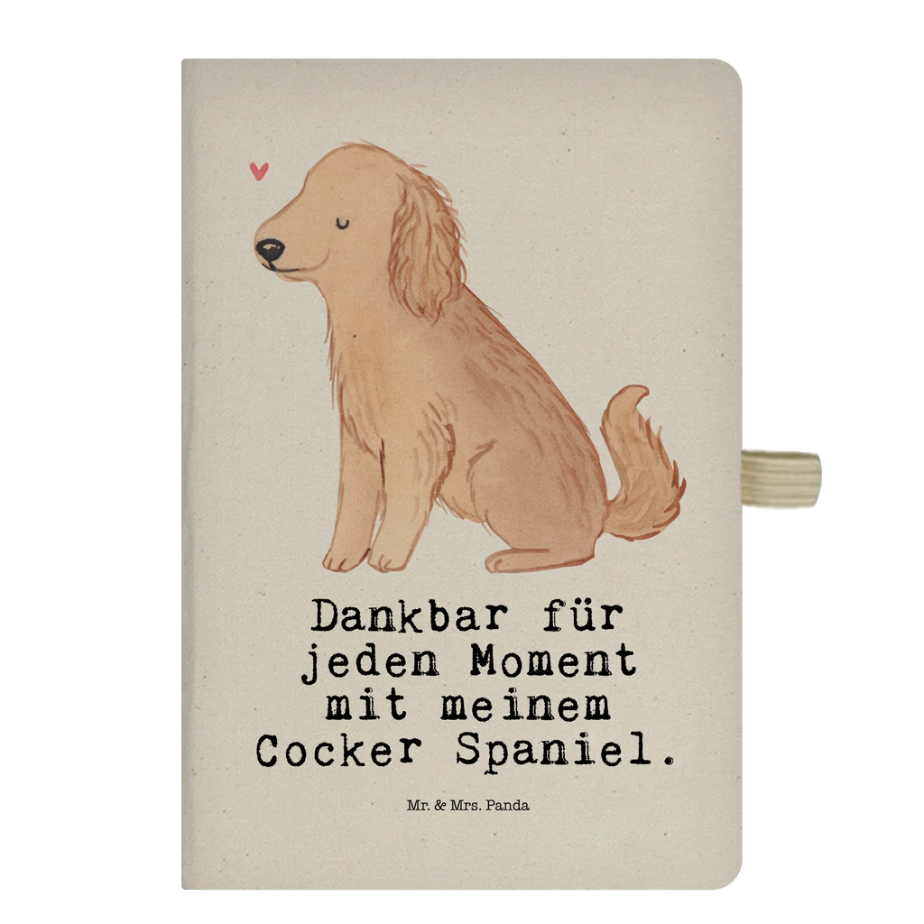 Baumwoll Notizbuch Cocker Spaniel Moment Notizen, Eintragebuch, Tagebuch, Notizblock, Adressbuch, Journal, Kladde, Skizzenbuch, Notizheft, Schreibbuch, Schreibheft, Hund, Hunderasse, Rassehund, Hundebesitzer, Geschenk, Tierfreund, Schenken, Welpe, Englische Cockerspaniel, Cocker Spaniel