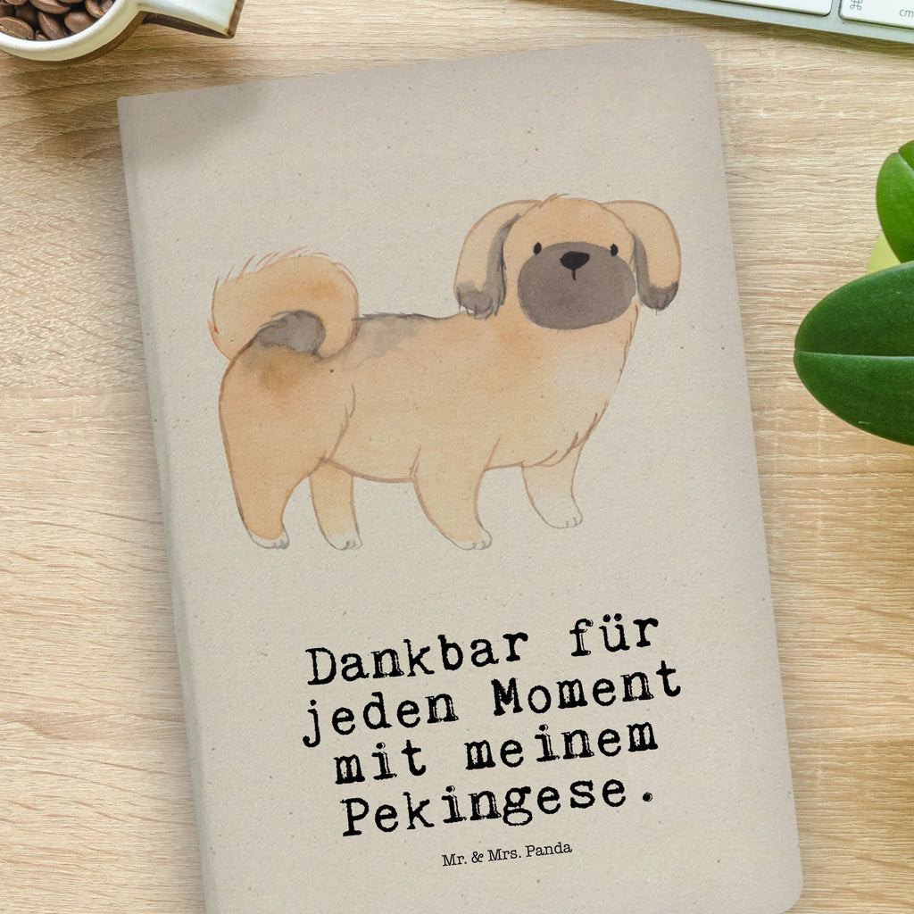 Baumwoll Notizbuch Pekingese Moment Notizen, Eintragebuch, Tagebuch, Notizblock, Adressbuch, Journal, Kladde, Skizzenbuch, Notizheft, Schreibbuch, Schreibheft, Hund, Hunderasse, Rassehund, Hundebesitzer, Geschenk, Tierfreund, Schenken, Welpe, Pekingese, Pekinese, Peking-Palasthund