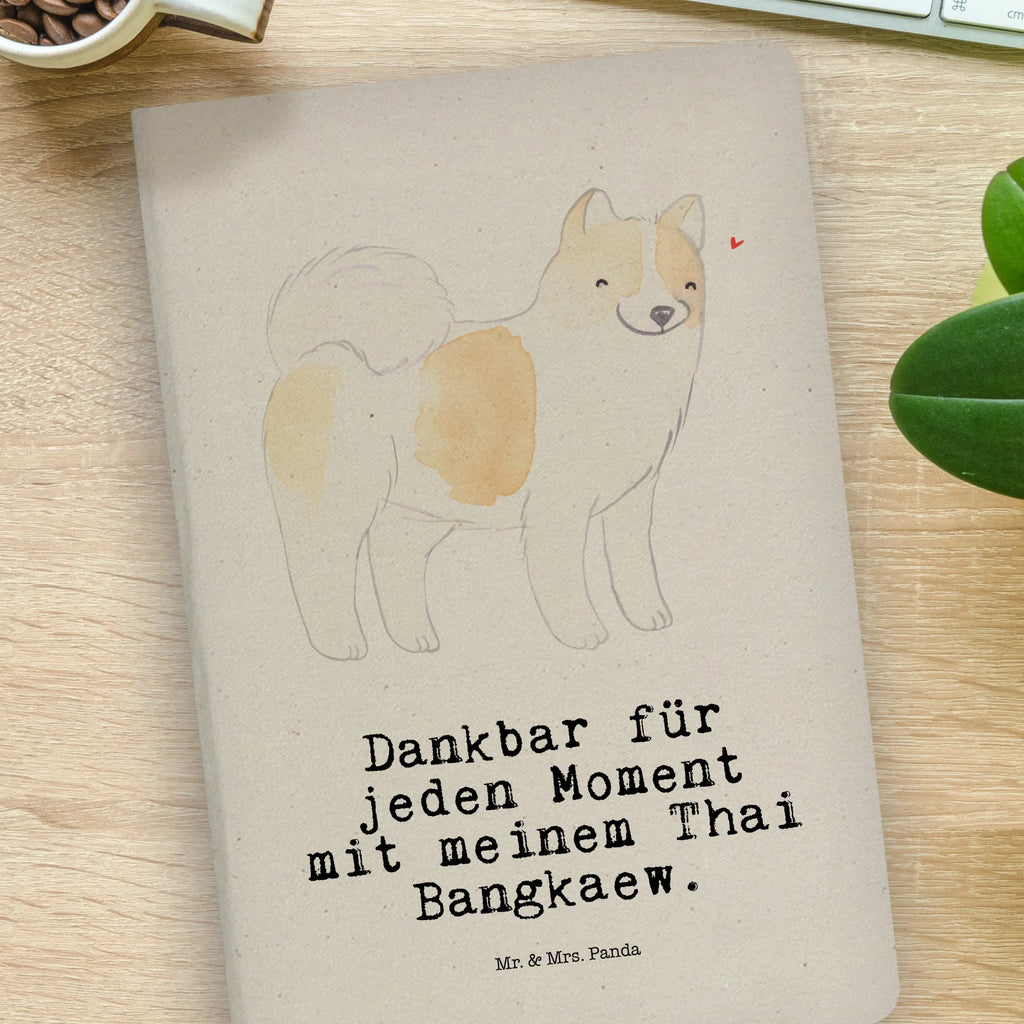 Baumwoll Notizbuch Thai Bangkaew Moment Notizen, Eintragebuch, Tagebuch, Notizblock, Adressbuch, Journal, Kladde, Skizzenbuch, Notizheft, Schreibbuch, Schreibheft, Hund, Hunderasse, Rassehund, Hundebesitzer, Geschenk, Tierfreund, Schenken, Welpe, Thai Bangkaew Dog