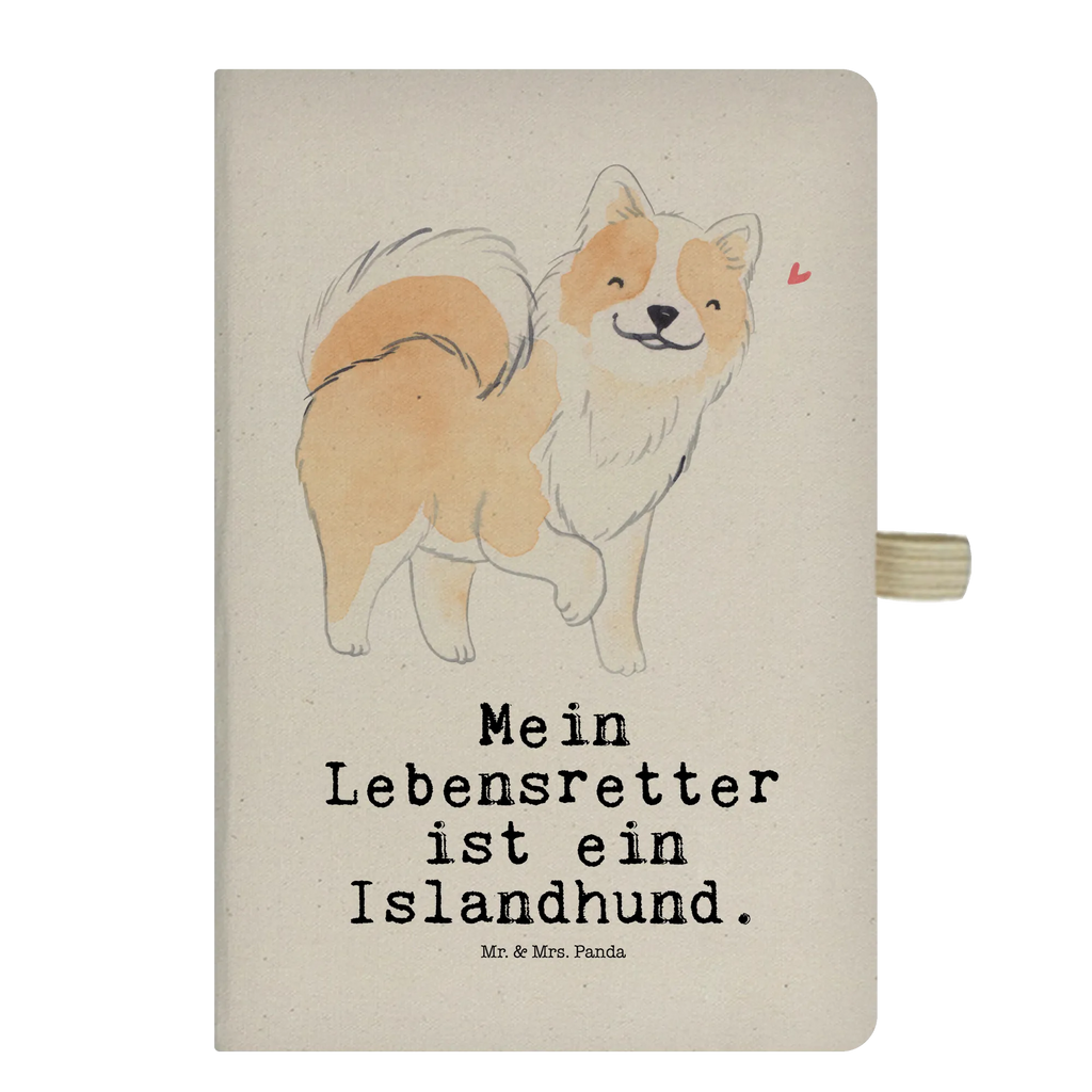 Baumwoll Notizbuch Islandhund Lebensretter Notizen, Eintragebuch, Tagebuch, Notizblock, Adressbuch, Journal, Kladde, Skizzenbuch, Notizheft, Schreibbuch, Schreibheft, Hund, Hunderasse, Rassehund, Hundebesitzer, Geschenk, Tierfreund, Schenken, Welpe, Islandhund, isländischer Schäferhund