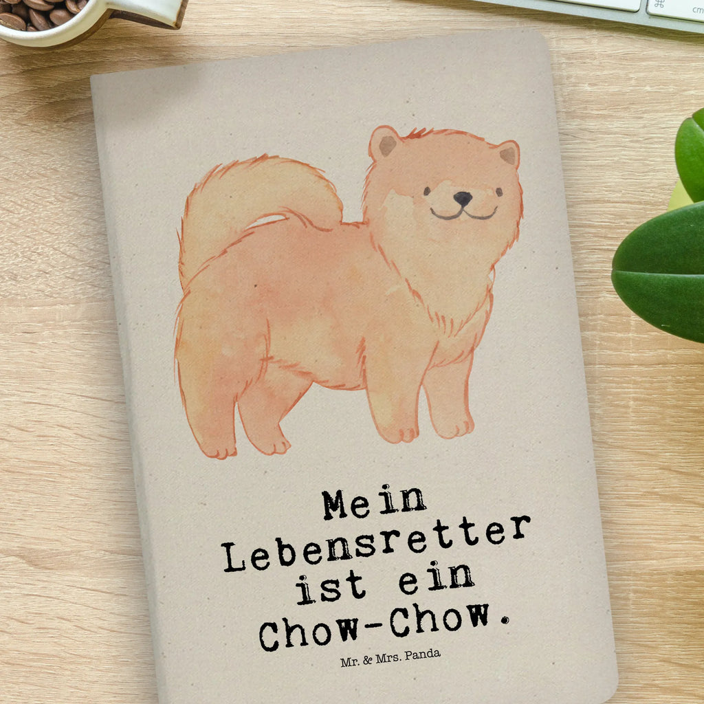 Baumwoll Notizbuch Chow-Chow Lebensretter Notizen, Eintragebuch, Tagebuch, Notizblock, Adressbuch, Journal, Kladde, Skizzenbuch, Notizheft, Schreibbuch, Schreibheft, Hund, Hunderasse, Rassehund, Hundebesitzer, Geschenk, Tierfreund, Schenken, Welpe, Chow-Chow, Asiatischer Spitz