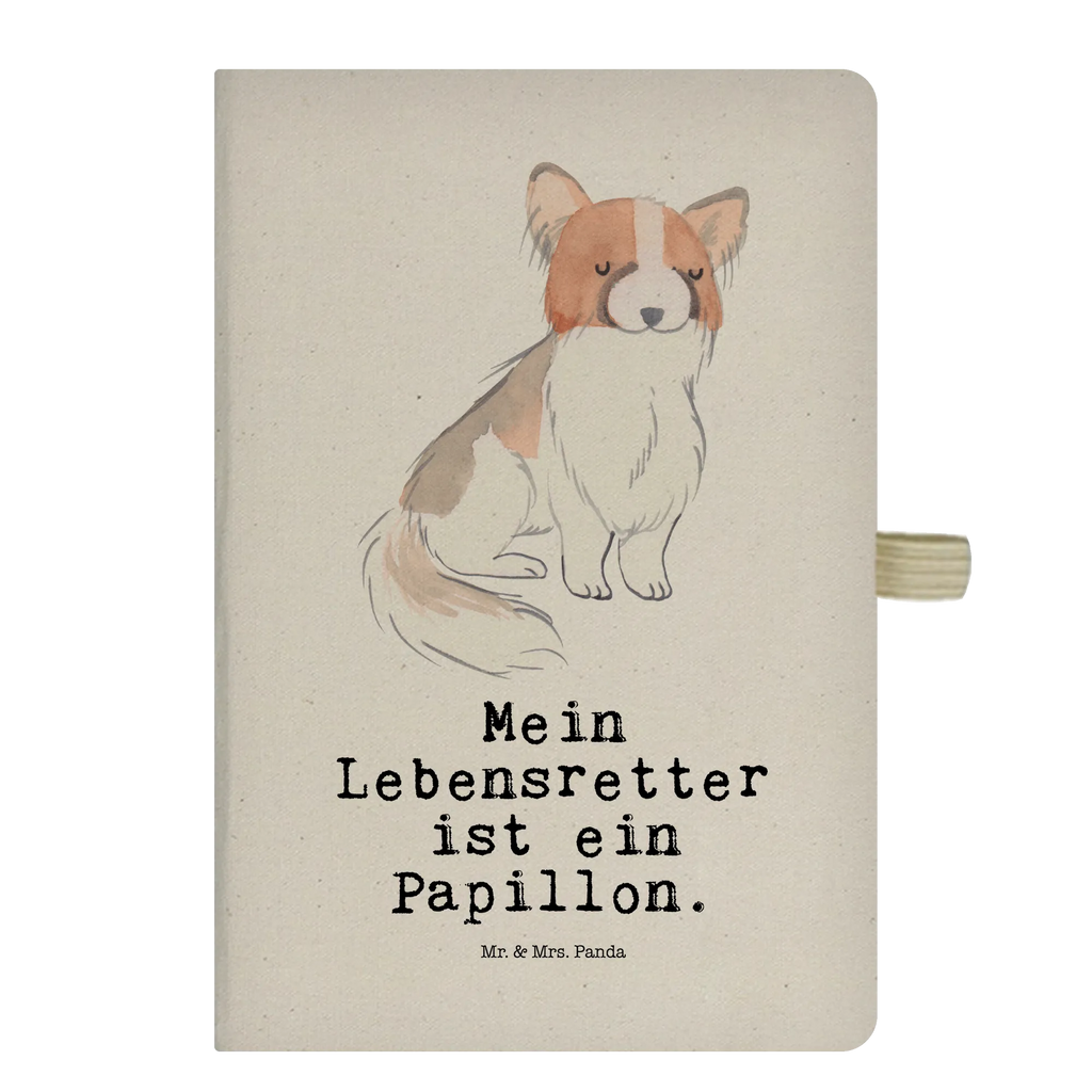 Baumwoll Notizbuch Papillon Lebensretter Notizen, Eintragebuch, Tagebuch, Notizblock, Adressbuch, Journal, Kladde, Skizzenbuch, Notizheft, Schreibbuch, Schreibheft, Hund, Hunderasse, Rassehund, Hundebesitzer, Geschenk, Tierfreund, Schenken, Welpe, Kontinentaler Zwergspaniel, Papillon