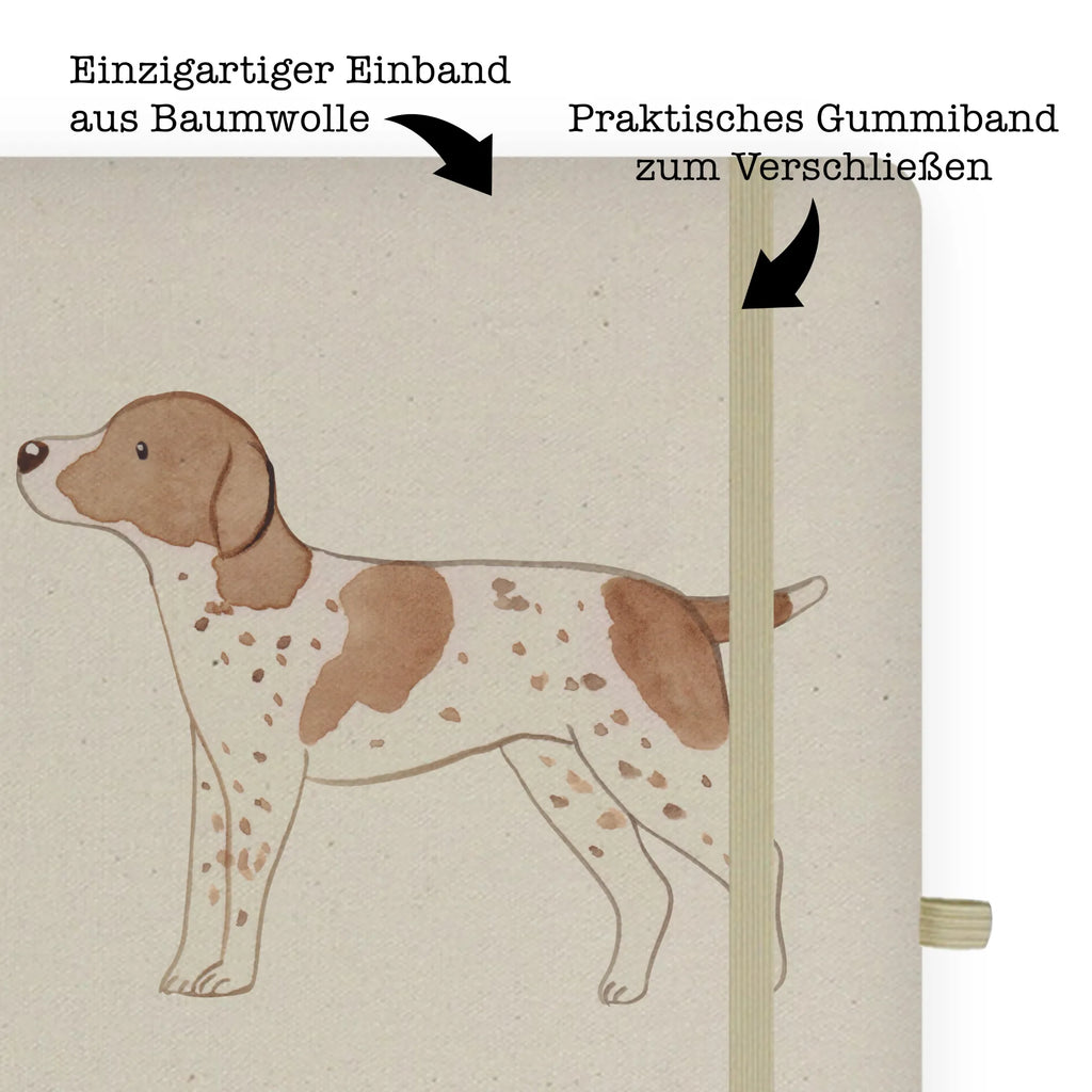 Baumwoll Notizbuch Pointer Moment Notizen, Eintragebuch, Tagebuch, Notizblock, Adressbuch, Journal, Kladde, Skizzenbuch, Notizheft, Schreibbuch, Schreibheft, Hund, Hunderasse, Rassehund, Hundebesitzer, Geschenk, Tierfreund, Schenken, Welpe, English Pointer, Pointer