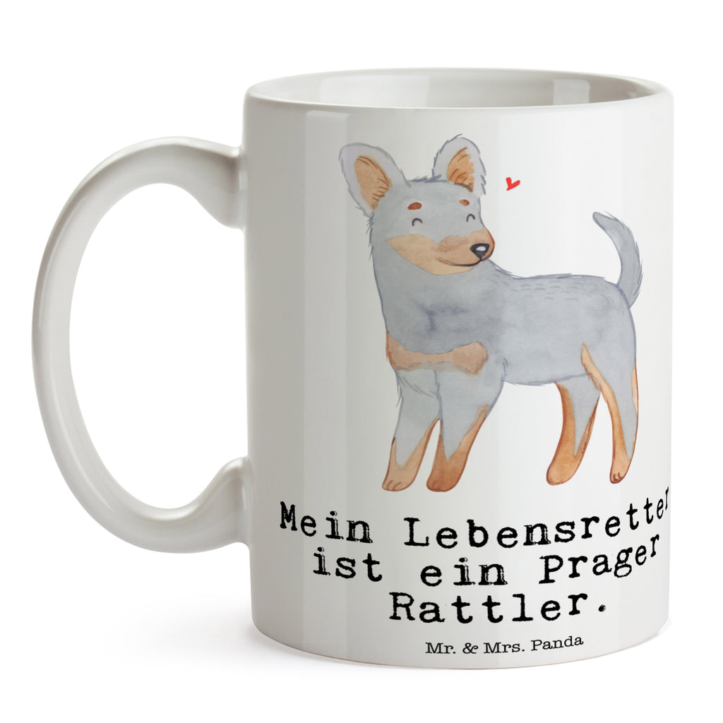 Tasse Prager Rattler Lebensretter Tasse, Kaffeetasse, Teetasse, Becher, Kaffeebecher, Teebecher, Keramiktasse, Porzellantasse, Büro Tasse, Geschenk Tasse, Tasse Sprüche, Tasse Motive, Kaffeetassen, Tasse bedrucken, Designer Tasse, Cappuccino Tassen, Schöne Teetassen, Hund, Hunderasse, Rassehund, Hundebesitzer, Geschenk, Tierfreund, Schenken, Welpe, Pincher, Prager Rattler