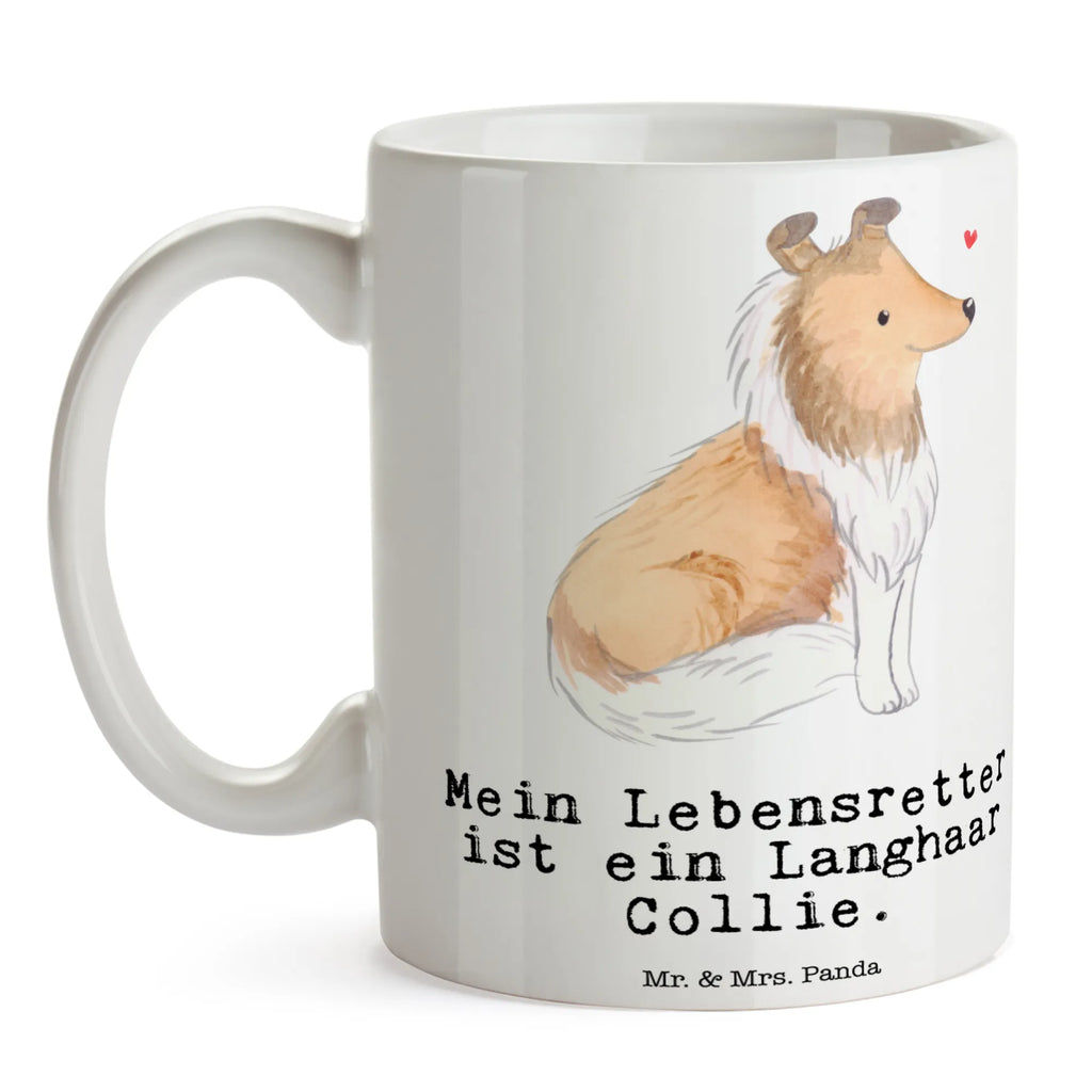 Tasse Langhaar Collie Lebensretter Tasse, Kaffeetasse, Teetasse, Becher, Kaffeebecher, Teebecher, Keramiktasse, Porzellantasse, Büro Tasse, Geschenk Tasse, Tasse Sprüche, Tasse Motive, Kaffeetassen, Tasse bedrucken, Designer Tasse, Cappuccino Tassen, Schöne Teetassen, Hund, Hunderasse, Rassehund, Hundebesitzer, Geschenk, Tierfreund, Schenken, Welpe, Langhaar Collie, britischer Hütehund