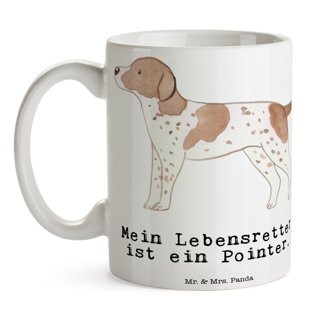 Tasse Pointer Lebensretter Tasse, Kaffeetasse, Teetasse, Becher, Kaffeebecher, Teebecher, Keramiktasse, Porzellantasse, Büro Tasse, Geschenk Tasse, Tasse Sprüche, Tasse Motive, Kaffeetassen, Tasse bedrucken, Designer Tasse, Cappuccino Tassen, Schöne Teetassen, Hund, Hunderasse, Rassehund, Hundebesitzer, Geschenk, Tierfreund, Schenken, Welpe, English Pointer, Pointer