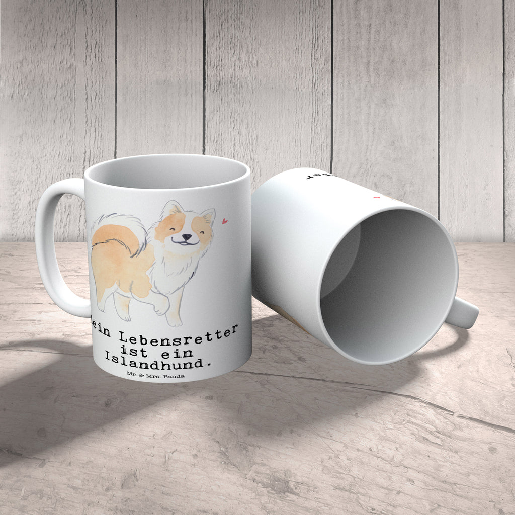 Tasse Islandhund Lebensretter Tasse, Kaffeetasse, Teetasse, Becher, Kaffeebecher, Teebecher, Keramiktasse, Porzellantasse, Büro Tasse, Geschenk Tasse, Tasse Sprüche, Tasse Motive, Kaffeetassen, Tasse bedrucken, Designer Tasse, Cappuccino Tassen, Schöne Teetassen, Hund, Hunderasse, Rassehund, Hundebesitzer, Geschenk, Tierfreund, Schenken, Welpe, Islandhund, isländischer Schäferhund