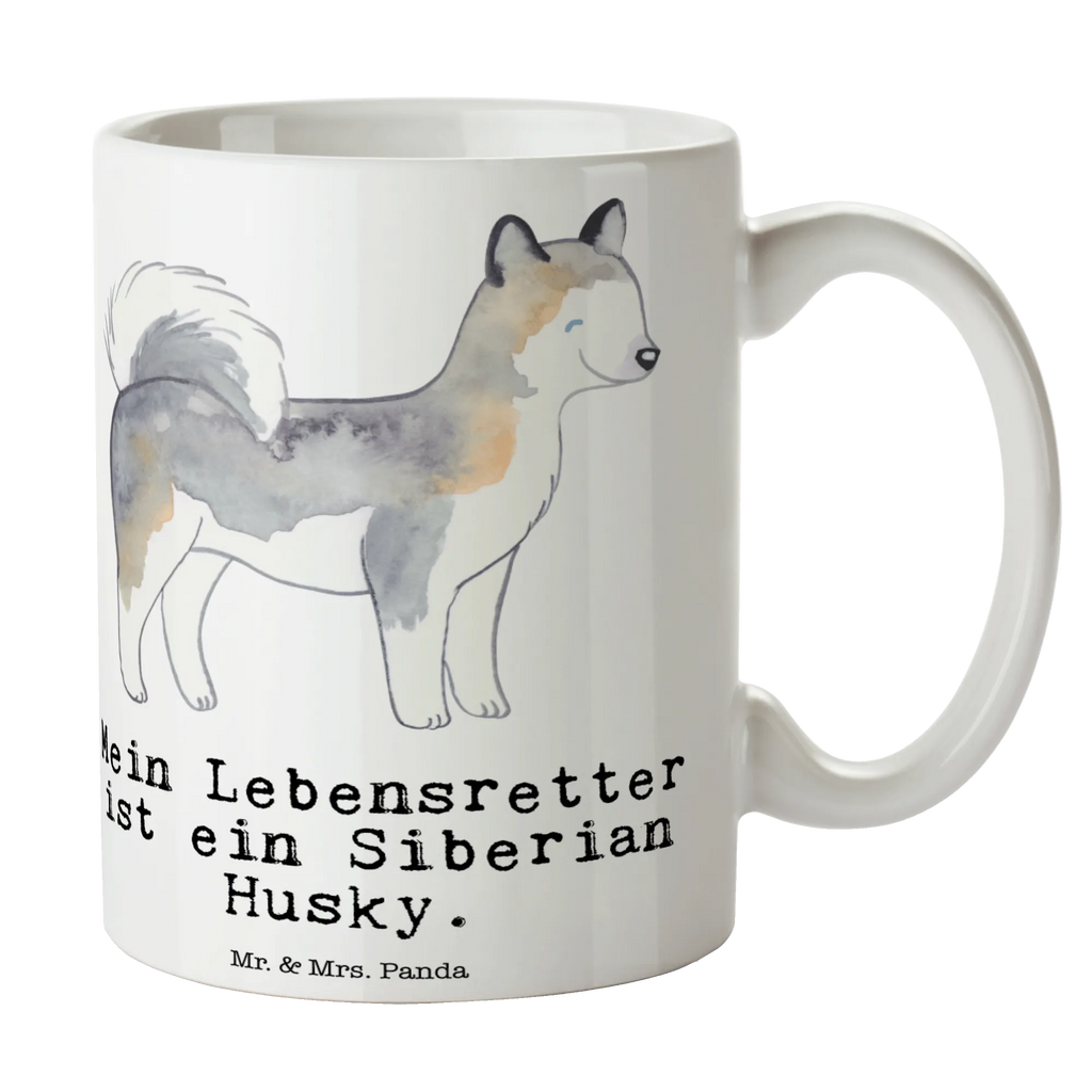 Tasse Siberian Husky Lebensretter Tasse, Kaffeetasse, Teetasse, Becher, Kaffeebecher, Teebecher, Keramiktasse, Porzellantasse, Büro Tasse, Geschenk Tasse, Tasse Sprüche, Tasse Motive, Kaffeetassen, Tasse bedrucken, Designer Tasse, Cappuccino Tassen, Schöne Teetassen, Hund, Hunderasse, Rassehund, Hundebesitzer, Geschenk, Tierfreund, Schenken, Welpe, Siberian Husky