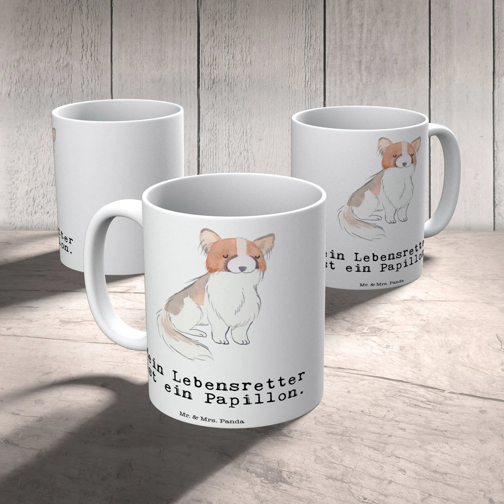 Tasse Papillon Lebensretter Tasse, Kaffeetasse, Teetasse, Becher, Kaffeebecher, Teebecher, Keramiktasse, Porzellantasse, Büro Tasse, Geschenk Tasse, Tasse Sprüche, Tasse Motive, Kaffeetassen, Tasse bedrucken, Designer Tasse, Cappuccino Tassen, Schöne Teetassen, Hund, Hunderasse, Rassehund, Hundebesitzer, Geschenk, Tierfreund, Schenken, Welpe, Kontinentaler Zwergspaniel, Papillon