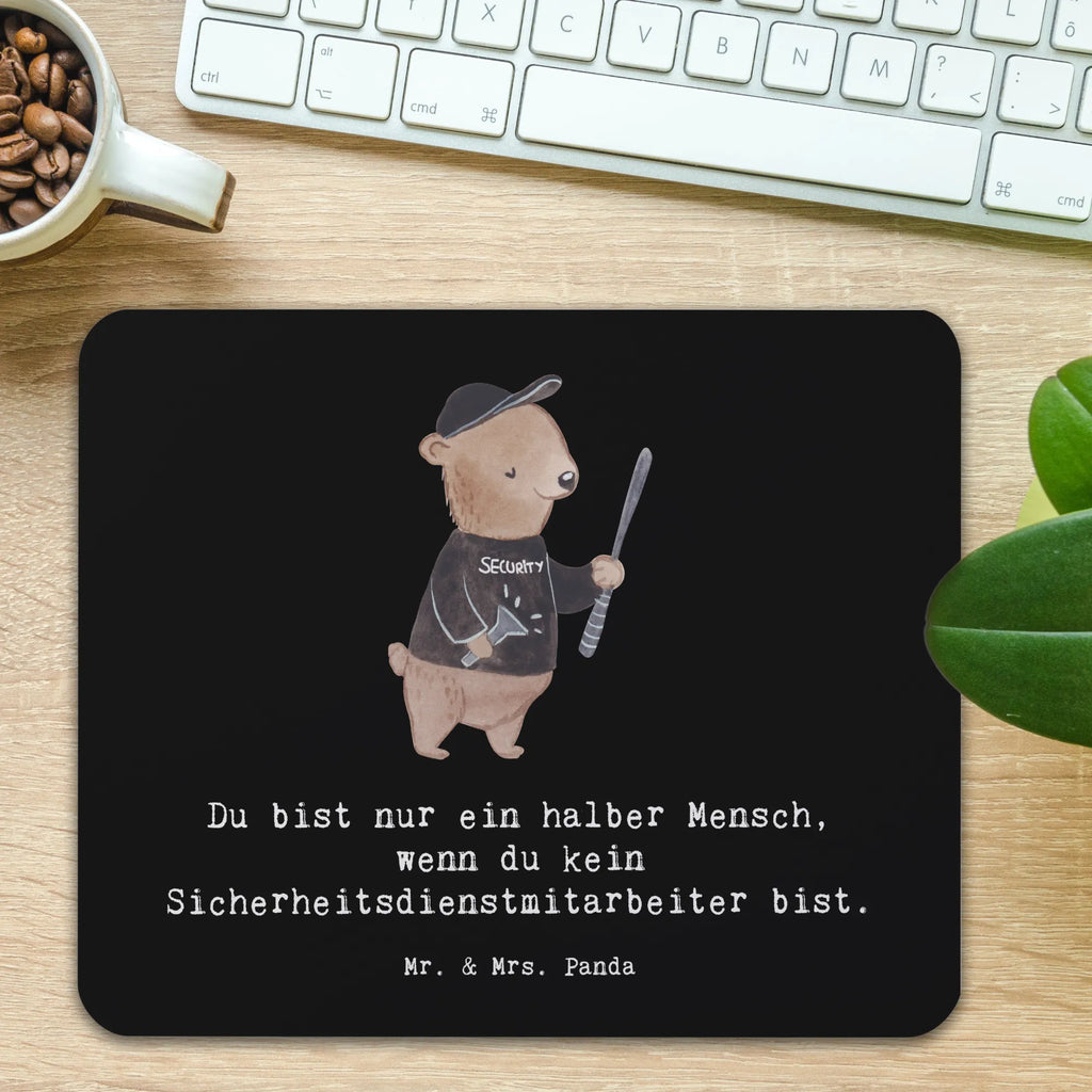 Mauspad Sicherheitsdienstmitarbeiter mit Herz Mousepad, Computer zubehör, Büroausstattung, PC Zubehör, Arbeitszimmer, Mauspad, Einzigartiges Mauspad, Designer Mauspad, Mausunterlage, Mauspad Büro, Beruf, Ausbildung, Jubiläum, Abschied, Rente, Kollege, Kollegin, Geschenk, Schenken, Arbeitskollege, Mitarbeiter, Firma, Danke, Dankeschön