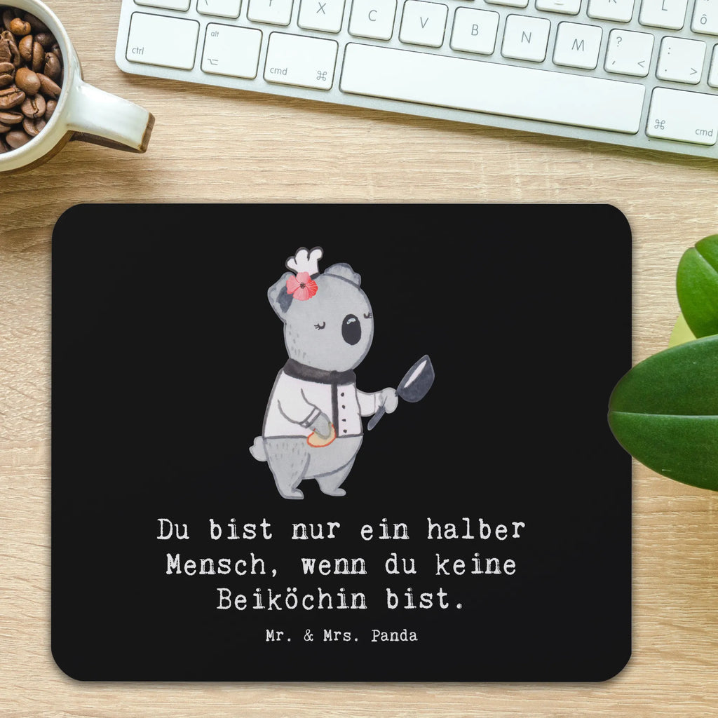 Mauspad Beiköchin mit Herz Mousepad, Computer zubehör, Büroausstattung, PC Zubehör, Arbeitszimmer, Mauspad, Einzigartiges Mauspad, Designer Mauspad, Mausunterlage, Mauspad Büro, Beruf, Ausbildung, Jubiläum, Abschied, Rente, Kollege, Kollegin, Geschenk, Schenken, Arbeitskollege, Mitarbeiter, Firma, Danke, Dankeschön, Beiköchin, Spülhilfe, Hilfsköchin, Jungkoch, Küchenhilfe, Gastronomie, Restaurant, Köchin