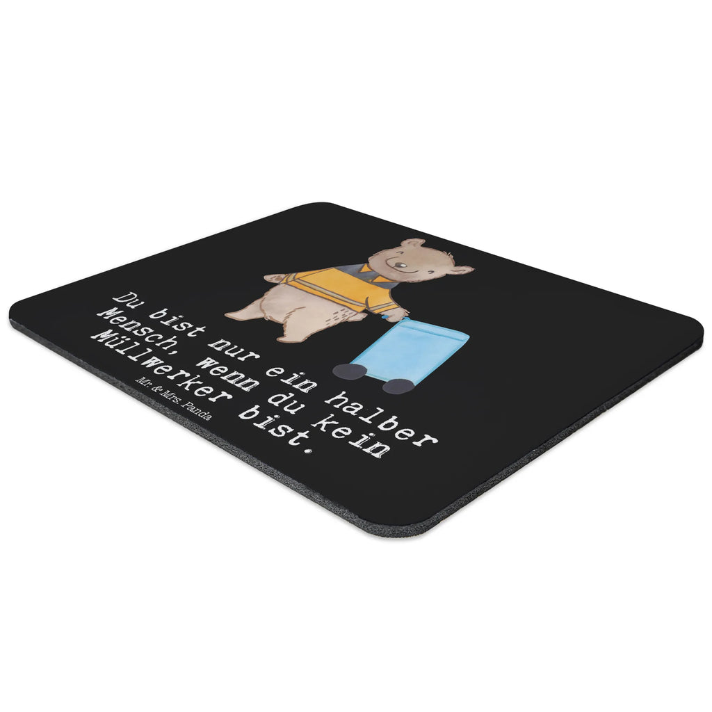 Mauspad Müllwerker mit Herz Mousepad, Computer zubehör, Büroausstattung, PC Zubehör, Arbeitszimmer, Mauspad, Einzigartiges Mauspad, Designer Mauspad, Mausunterlage, Mauspad Büro, Beruf, Ausbildung, Jubiläum, Abschied, Rente, Kollege, Kollegin, Geschenk, Schenken, Arbeitskollege, Mitarbeiter, Firma, Danke, Dankeschön, Müllwerker, Fachkraft Kreislauf- und Abfallwirtschaft, Müllentsorger, Kehrichtmann, Müllmann, Müllfahrer