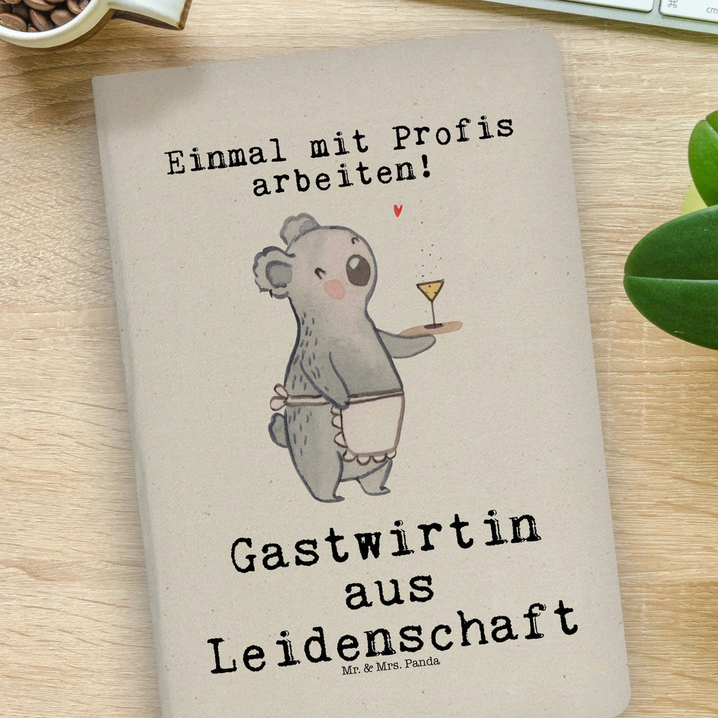 Baumwoll Notizbuch Gastwirtin Leidenschaft Notizen, Eintragebuch, Tagebuch, Notizblock, Adressbuch, Journal, Kladde, Skizzenbuch, Notizheft, Schreibbuch, Schreibheft, Beruf, Ausbildung, Jubiläum, Abschied, Rente, Kollege, Kollegin, Geschenk, Schenken, Arbeitskollege, Mitarbeiter, Firma, Danke, Dankeschön, Kneipenwirtin, Gastwirtin, Gaststätte, Kneipe, Eröffnung, Barkeeperin, Rum, Bar