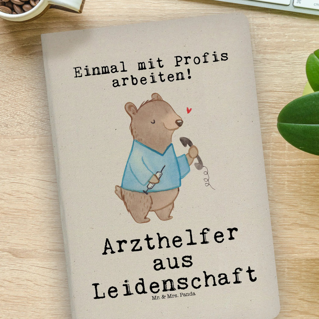 Baumwoll Notizbuch Arzthelfer aus Leidenschaft Notizen, Eintragebuch, Tagebuch, Notizblock, Adressbuch, Journal, Kladde, Skizzenbuch, Notizheft, Schreibbuch, Schreibheft, Beruf, Ausbildung, Jubiläum, Abschied, Rente, Kollege, Kollegin, Geschenk, Schenken, Arbeitskollege, Mitarbeiter, Firma, Danke, Dankeschön, Arzthelfer, Medizinischer Fachangestellter