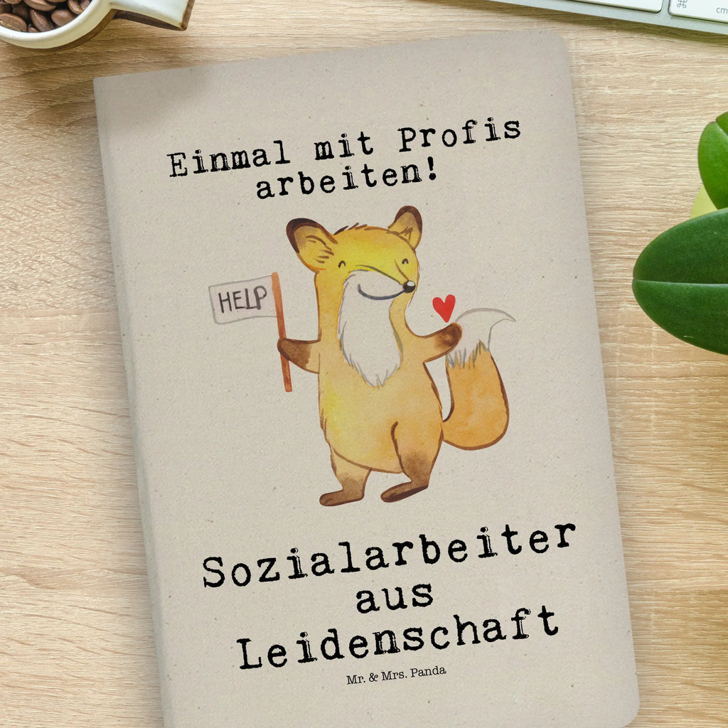 Baumwoll Notizbuch Sozialarbeiter aus Leidenschaft Notizen, Eintragebuch, Tagebuch, Notizblock, Adressbuch, Journal, Kladde, Skizzenbuch, Notizheft, Schreibbuch, Schreibheft, Beruf, Ausbildung, Jubiläum, Abschied, Rente, Kollege, Kollegin, Geschenk, Schenken, Arbeitskollege, Mitarbeiter, Firma, Danke, Dankeschön