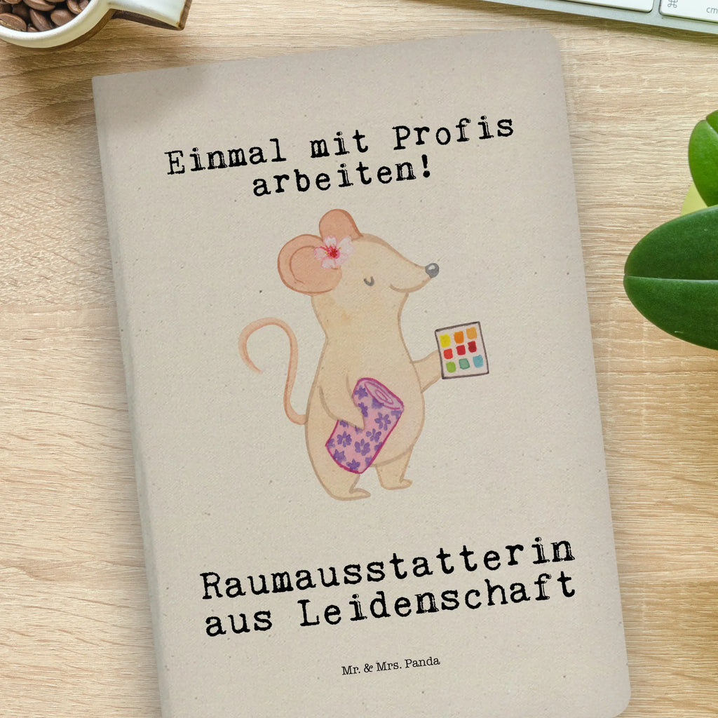 Baumwoll Notizbuch Raumausstatterin aus Leidenschaft Notizen, Eintragebuch, Tagebuch, Notizblock, Adressbuch, Journal, Kladde, Skizzenbuch, Notizheft, Schreibbuch, Schreibheft, Beruf, Ausbildung, Jubiläum, Abschied, Rente, Kollege, Kollegin, Geschenk, Schenken, Arbeitskollege, Mitarbeiter, Firma, Danke, Dankeschön