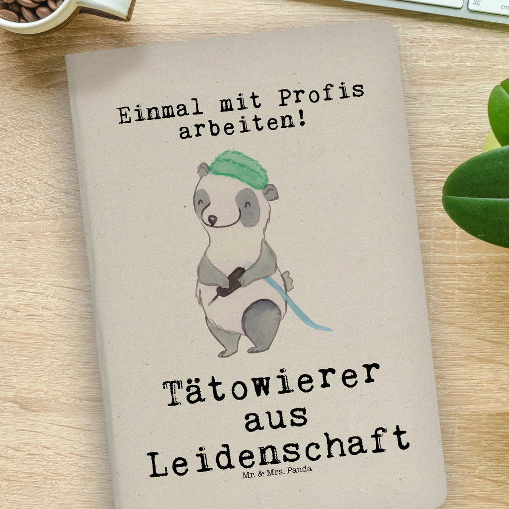 Baumwoll Notizbuch Tätowierer aus Leidenschaft Notizen, Eintragebuch, Tagebuch, Notizblock, Adressbuch, Journal, Kladde, Skizzenbuch, Notizheft, Schreibbuch, Schreibheft, Beruf, Ausbildung, Jubiläum, Abschied, Rente, Kollege, Kollegin, Geschenk, Schenken, Arbeitskollege, Mitarbeiter, Firma, Danke, Dankeschön