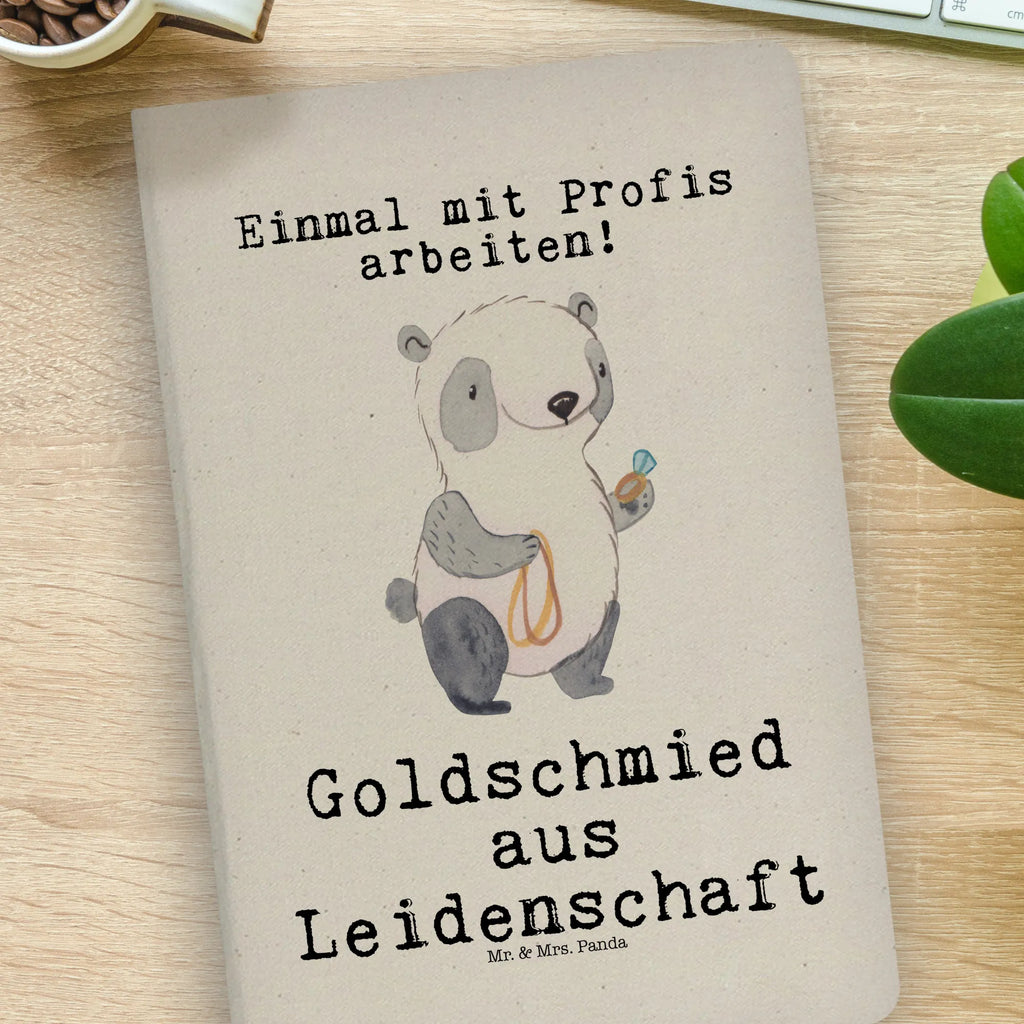 Baumwoll Notizbuch Goldschmied aus Leidenschaft Notizen, Eintragebuch, Tagebuch, Notizblock, Adressbuch, Journal, Kladde, Skizzenbuch, Notizheft, Schreibbuch, Schreibheft, Beruf, Ausbildung, Jubiläum, Abschied, Rente, Kollege, Kollegin, Geschenk, Schenken, Arbeitskollege, Mitarbeiter, Firma, Danke, Dankeschön, Juwelier, Goldschmied, Schmied, Schmuckwarenhändler, Schmuckgeschäft, Eröffnung