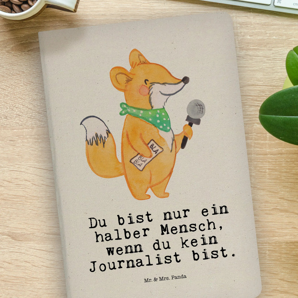 Baumwoll Notizbuch Journalist mit Herz Notizen, Eintragebuch, Tagebuch, Notizblock, Adressbuch, Journal, Kladde, Skizzenbuch, Notizheft, Schreibbuch, Schreibheft, Beruf, Ausbildung, Jubiläum, Abschied, Rente, Kollege, Kollegin, Geschenk, Schenken, Arbeitskollege, Mitarbeiter, Firma, Danke, Dankeschön, Journalist, Reporter, Redakteur, Pressebüro, Studium