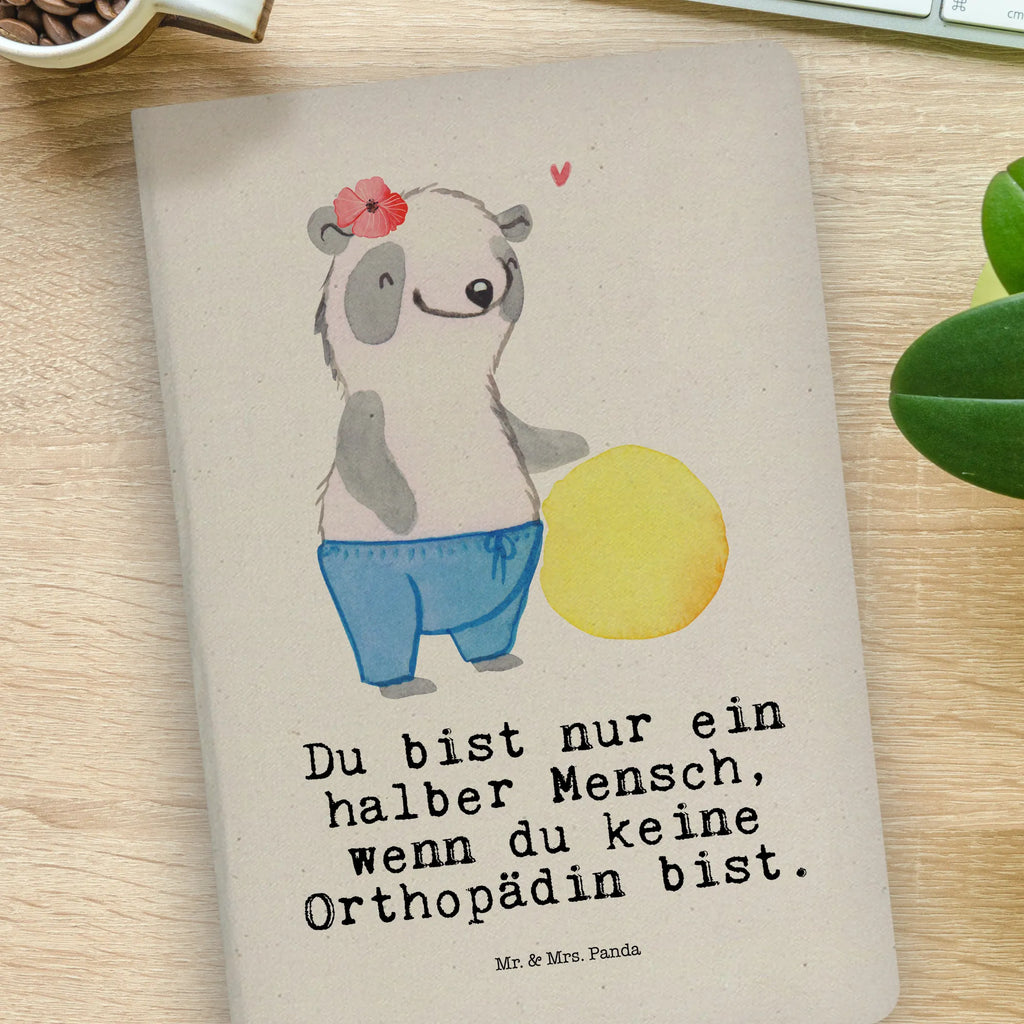 Baumwoll Notizbuch Orthopädin mit Herz Notizen, Eintragebuch, Tagebuch, Notizblock, Adressbuch, Journal, Kladde, Skizzenbuch, Notizheft, Schreibbuch, Schreibheft, Beruf, Ausbildung, Jubiläum, Abschied, Rente, Kollege, Kollegin, Geschenk, Schenken, Arbeitskollege, Mitarbeiter, Firma, Danke, Dankeschön, Orthopädin, Fachärztin, Orthopädie, Praxis, Eröffnung