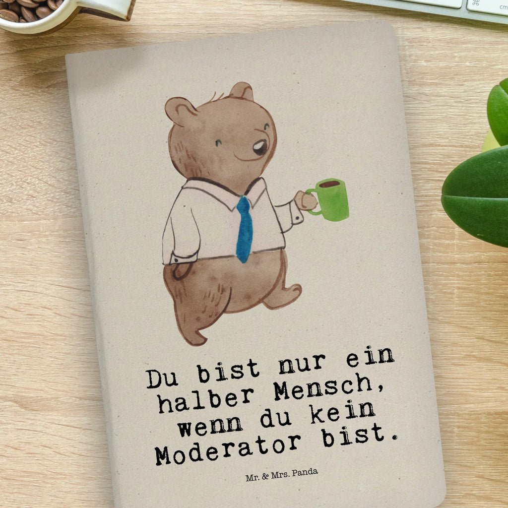 Baumwoll Notizbuch Moderator Herz Notizen, Eintragebuch, Tagebuch, Notizblock, Adressbuch, Journal, Kladde, Skizzenbuch, Notizheft, Schreibbuch, Schreibheft, Beruf, Ausbildung, Jubiläum, Abschied, Rente, Kollege, Kollegin, Geschenk, Schenken, Arbeitskollege, Mitarbeiter, Firma, Danke, Dankeschön