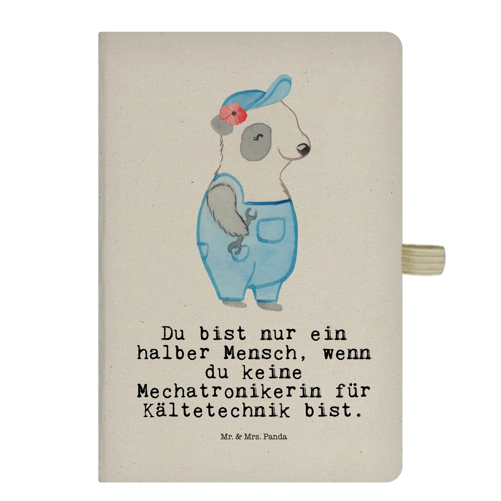 Baumwoll Notizbuch Mechatronikerin für Kältetechnik mit Herz Notizen, Eintragebuch, Tagebuch, Notizblock, Adressbuch, Journal, Kladde, Skizzenbuch, Notizheft, Schreibbuch, Schreibheft, Beruf, Ausbildung, Jubiläum, Abschied, Rente, Kollege, Kollegin, Geschenk, Schenken, Arbeitskollege, Mitarbeiter, Firma, Danke, Dankeschön, Mechatronikerin für Kältetechnik, Gesellenprüfung