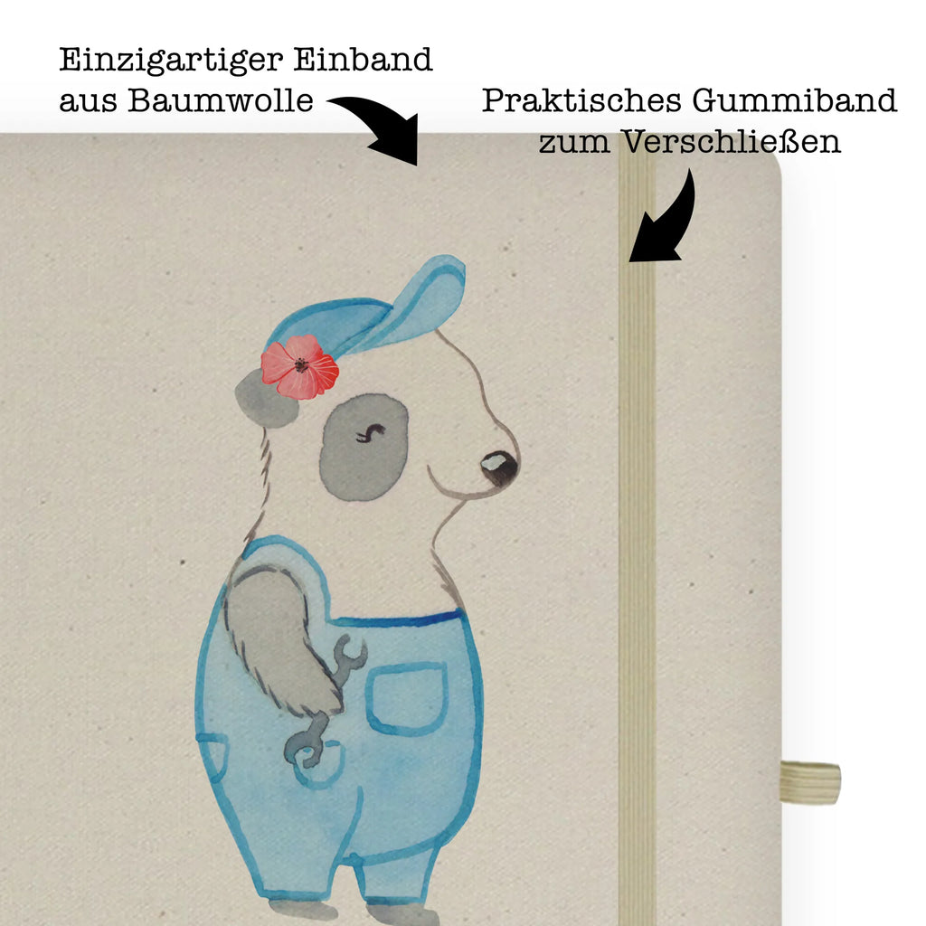 Baumwoll Notizbuch Mechatronikerin für Kältetechnik mit Herz Notizen, Eintragebuch, Tagebuch, Notizblock, Adressbuch, Journal, Kladde, Skizzenbuch, Notizheft, Schreibbuch, Schreibheft, Beruf, Ausbildung, Jubiläum, Abschied, Rente, Kollege, Kollegin, Geschenk, Schenken, Arbeitskollege, Mitarbeiter, Firma, Danke, Dankeschön, Mechatronikerin für Kältetechnik, Gesellenprüfung