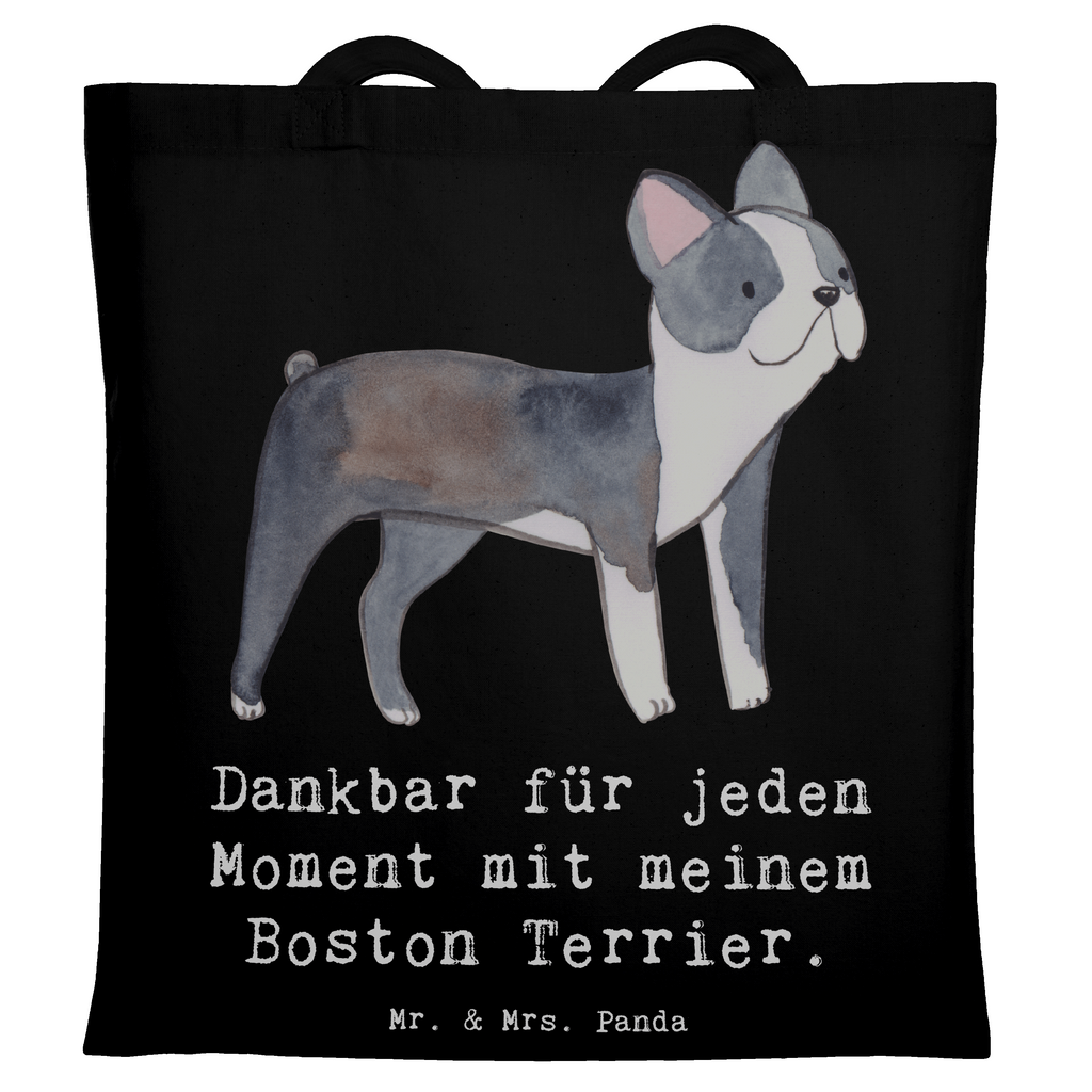 Tragetasche Boston Terrier Moment Beuteltasche, Beutel, Einkaufstasche, Jutebeutel, Stoffbeutel, Tasche, Shopper, Umhängetasche, Strandtasche, Schultertasche, Stofftasche, Tragetasche, Badetasche, Jutetasche, Einkaufstüte, Laptoptasche, Hund, Hunderasse, Rassehund, Hundebesitzer, Geschenk, Tierfreund, Schenken, Welpe, Boston Terrier