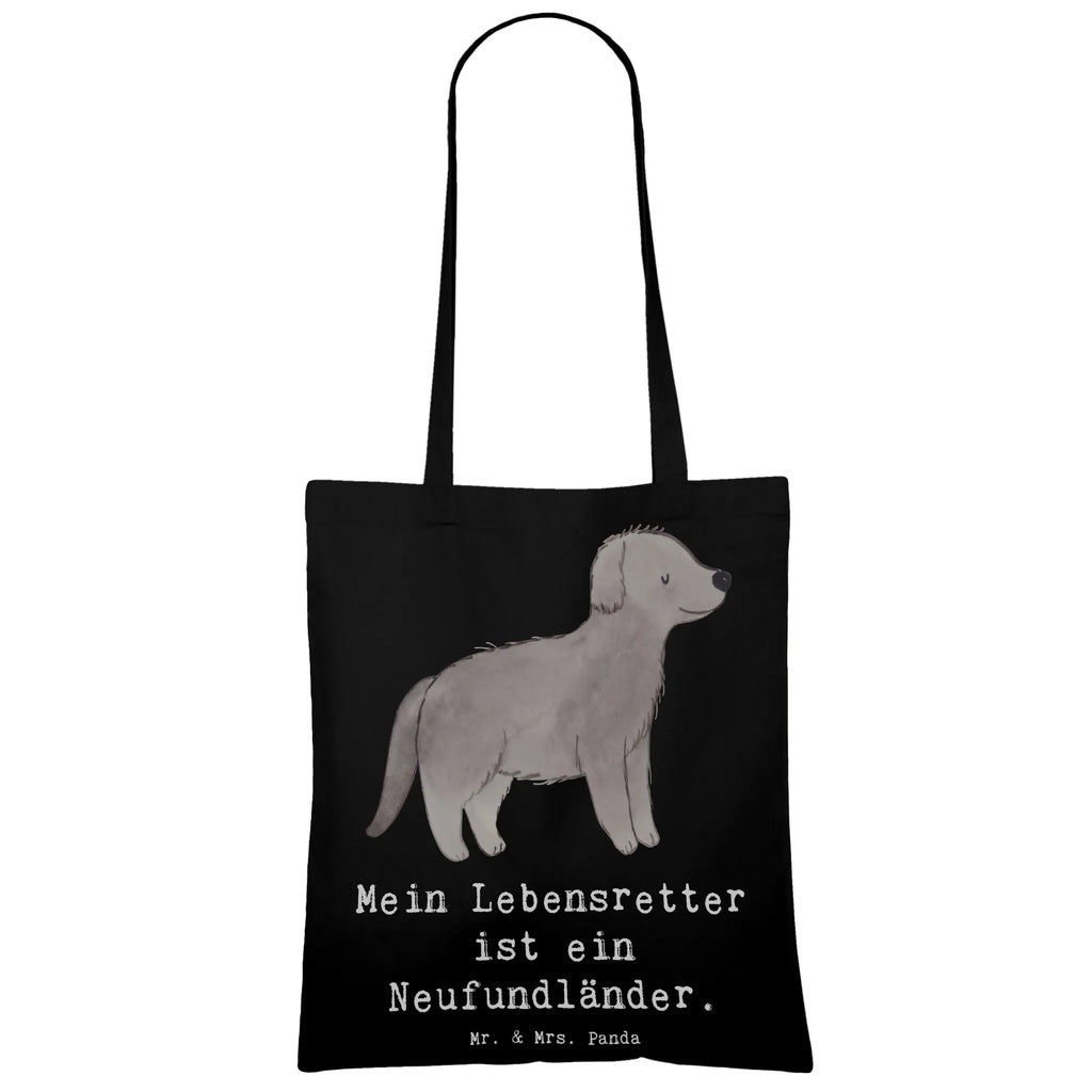 Tragetasche Neufundländer Lebensretter Beuteltasche, Beutel, Einkaufstasche, Jutebeutel, Stoffbeutel, Tasche, Shopper, Umhängetasche, Strandtasche, Schultertasche, Stofftasche, Tragetasche, Badetasche, Jutetasche, Einkaufstüte, Laptoptasche, Hund, Hunderasse, Rassehund, Hundebesitzer, Geschenk, Tierfreund, Schenken, Welpe, Neufundländer, Newfoundland