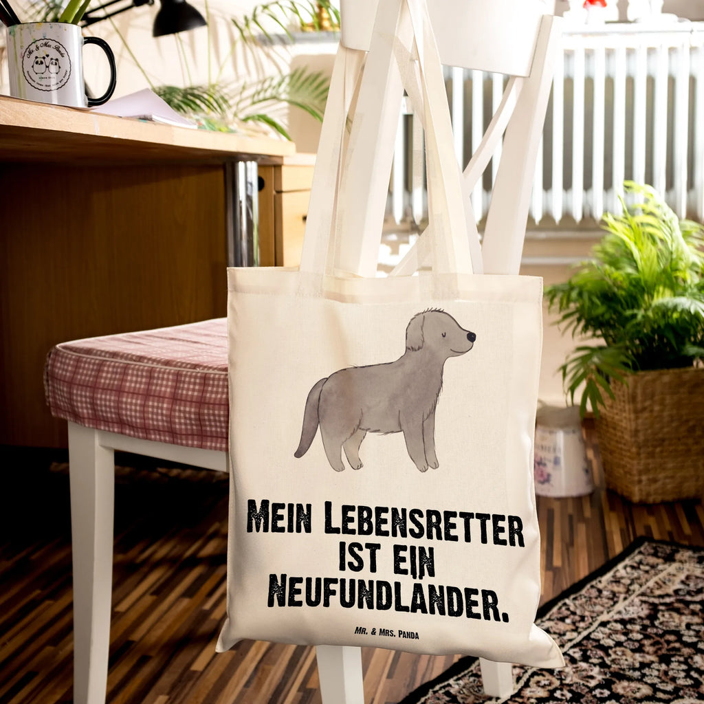 Tragetasche Neufundländer Lebensretter Beuteltasche, Beutel, Einkaufstasche, Jutebeutel, Stoffbeutel, Tasche, Shopper, Umhängetasche, Strandtasche, Schultertasche, Stofftasche, Tragetasche, Badetasche, Jutetasche, Einkaufstüte, Laptoptasche, Hund, Hunderasse, Rassehund, Hundebesitzer, Geschenk, Tierfreund, Schenken, Welpe, Neufundländer, Newfoundland