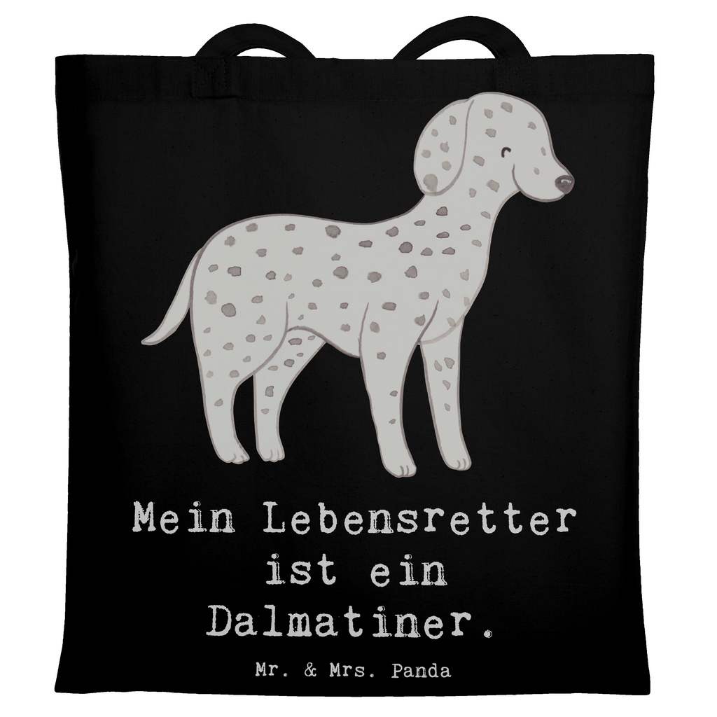 Tragetasche Dalmatiner Lebensretter Beuteltasche, Beutel, Einkaufstasche, Jutebeutel, Stoffbeutel, Tasche, Shopper, Umhängetasche, Strandtasche, Schultertasche, Stofftasche, Tragetasche, Badetasche, Jutetasche, Einkaufstüte, Laptoptasche, Hund, Hunderasse, Rassehund, Hundebesitzer, Geschenk, Tierfreund, Schenken, Welpe, Dalmatiner, Dalmatinac