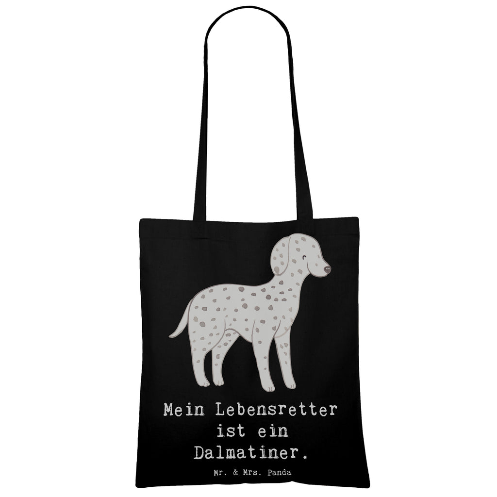 Tragetasche Dalmatiner Lebensretter Beuteltasche, Beutel, Einkaufstasche, Jutebeutel, Stoffbeutel, Tasche, Shopper, Umhängetasche, Strandtasche, Schultertasche, Stofftasche, Tragetasche, Badetasche, Jutetasche, Einkaufstüte, Laptoptasche, Hund, Hunderasse, Rassehund, Hundebesitzer, Geschenk, Tierfreund, Schenken, Welpe, Dalmatiner, Dalmatinac