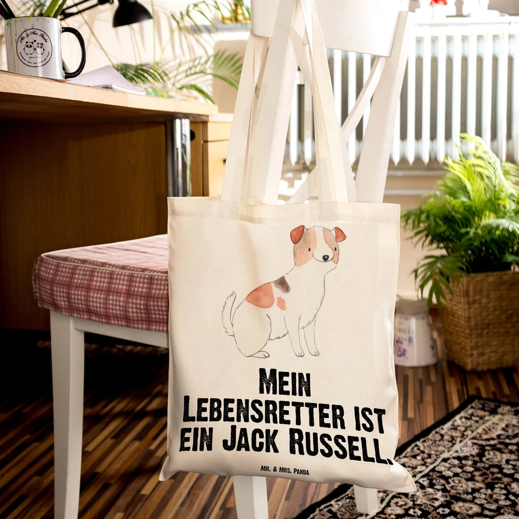 Tragetasche Jack Russel Terrier Lebensretter Beuteltasche, Beutel, Einkaufstasche, Jutebeutel, Stoffbeutel, Tasche, Shopper, Umhängetasche, Strandtasche, Schultertasche, Stofftasche, Tragetasche, Badetasche, Jutetasche, Einkaufstüte, Laptoptasche, Hund, Hunderasse, Rassehund, Hundebesitzer, Geschenk, Tierfreund, Schenken, Welpe, Jack Russel Terrier