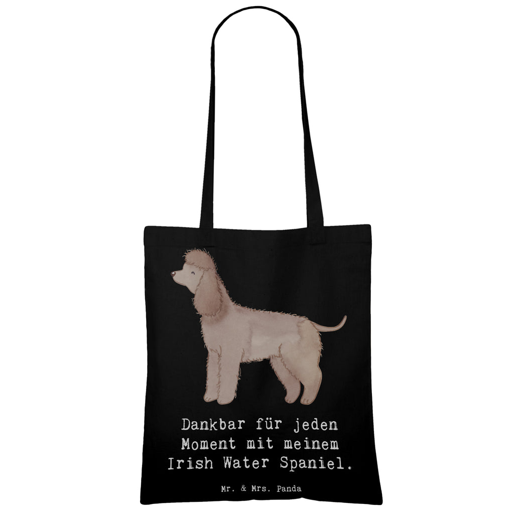 Tragetasche Irish Water Spaniel Moment Beuteltasche, Beutel, Einkaufstasche, Jutebeutel, Stoffbeutel, Tasche, Shopper, Umhängetasche, Strandtasche, Schultertasche, Stofftasche, Tragetasche, Badetasche, Jutetasche, Einkaufstüte, Laptoptasche, Hund, Hunderasse, Rassehund, Hundebesitzer, Geschenk, Tierfreund, Schenken, Welpe, Irish Water Spaniel, Jagdhund