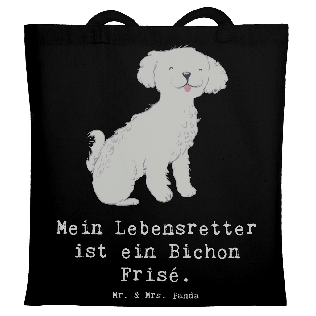 Tragetasche Bichon Frisé Lebensretter Beuteltasche, Beutel, Einkaufstasche, Jutebeutel, Stoffbeutel, Tasche, Shopper, Umhängetasche, Strandtasche, Schultertasche, Stofftasche, Tragetasche, Badetasche, Jutetasche, Einkaufstüte, Laptoptasche, Hund, Hunderasse, Rassehund, Hundebesitzer, Geschenk, Tierfreund, Schenken, Welpe, Bichon Frisé