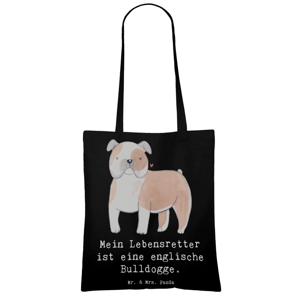 Tragetasche Englische Bulldogge Lebensretter Beuteltasche, Beutel, Einkaufstasche, Jutebeutel, Stoffbeutel, Tasche, Shopper, Umhängetasche, Strandtasche, Schultertasche, Stofftasche, Tragetasche, Badetasche, Jutetasche, Einkaufstüte, Laptoptasche, Hund, Hunderasse, Rassehund, Hundebesitzer, Geschenk, Tierfreund, Schenken, Welpe, Englische Bulldogge