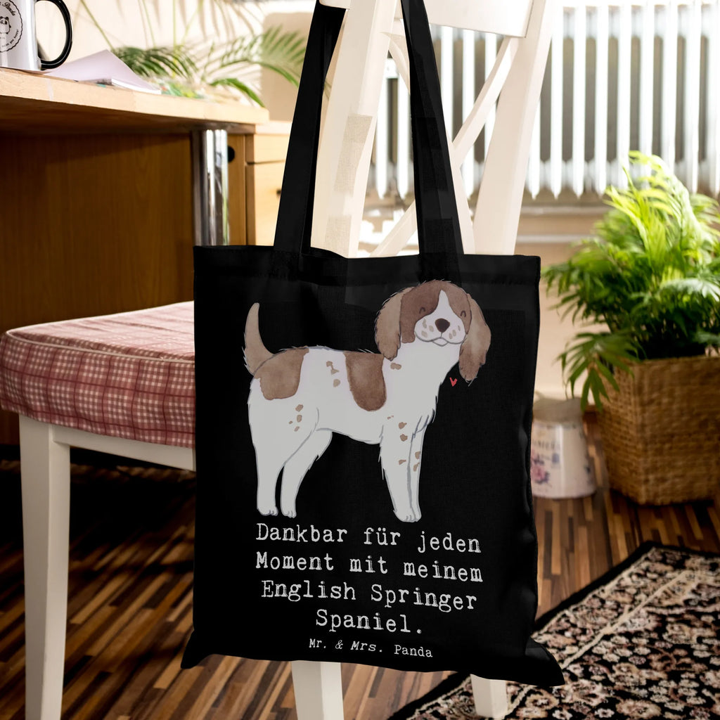 Tragetasche English Springer Spaniel Moment Beuteltasche, Beutel, Einkaufstasche, Jutebeutel, Stoffbeutel, Tasche, Shopper, Umhängetasche, Strandtasche, Schultertasche, Stofftasche, Tragetasche, Badetasche, Jutetasche, Einkaufstüte, Laptoptasche, Hund, Hunderasse, Rassehund, Hundebesitzer, Geschenk, Tierfreund, Schenken, Welpe, English Springer Spaniel