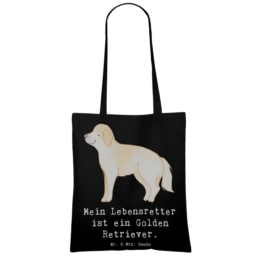 Tragetasche Golden Retriever Lebensretter Beuteltasche, Beutel, Einkaufstasche, Jutebeutel, Stoffbeutel, Tasche, Shopper, Umhängetasche, Strandtasche, Schultertasche, Stofftasche, Tragetasche, Badetasche, Jutetasche, Einkaufstüte, Laptoptasche, Hund, Hunderasse, Rassehund, Hundebesitzer, Geschenk, Tierfreund, Schenken, Welpe, Golden Retriever, Goldie Hund