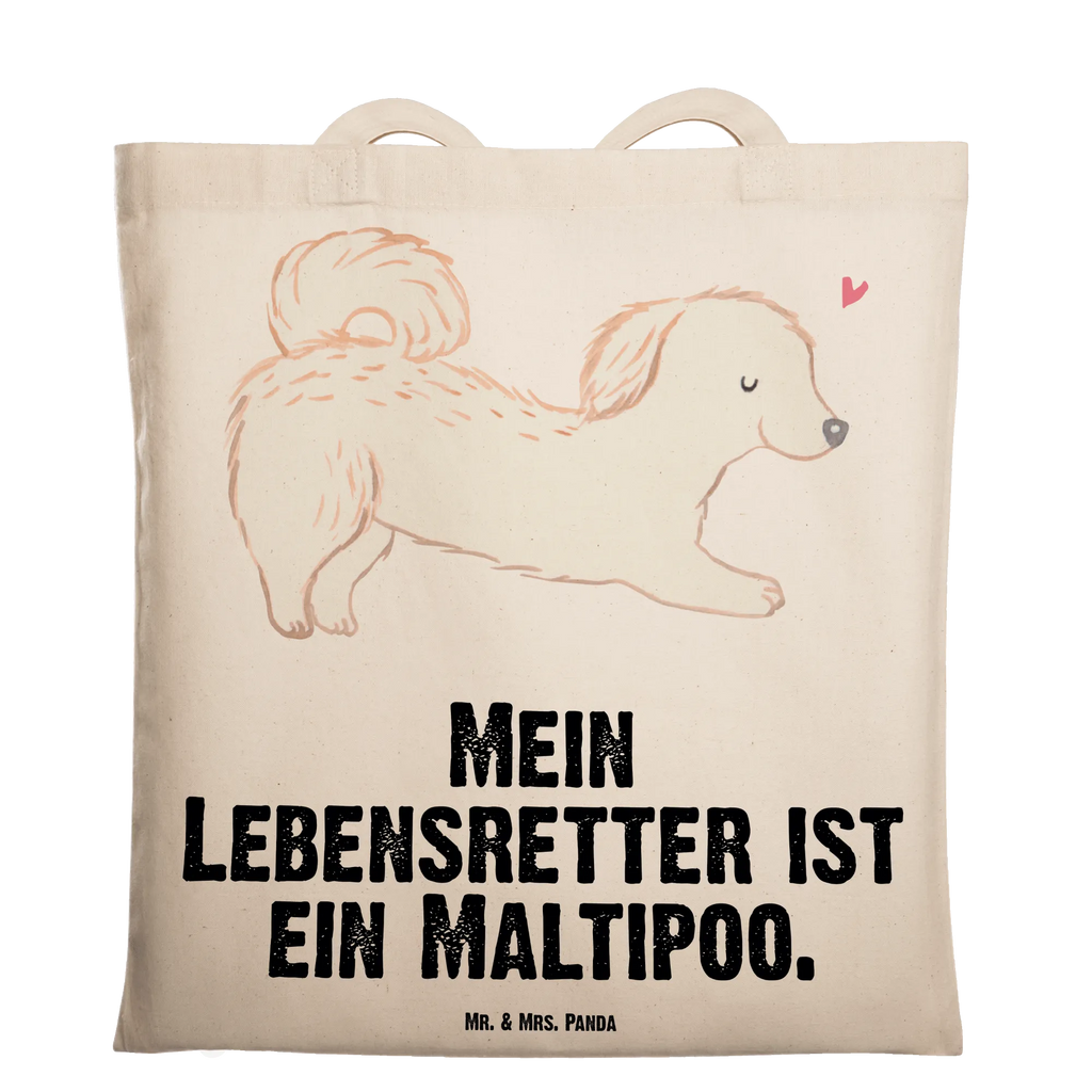 Tragetasche Maltipoo Lebensretter Beuteltasche, Beutel, Einkaufstasche, Jutebeutel, Stoffbeutel, Tasche, Shopper, Umhängetasche, Strandtasche, Schultertasche, Stofftasche, Tragetasche, Badetasche, Jutetasche, Einkaufstüte, Laptoptasche, Hund, Hunderasse, Rassehund, Hundebesitzer, Geschenk, Tierfreund, Schenken, Welpe, Maltipoo, Kreuzung, Mischling