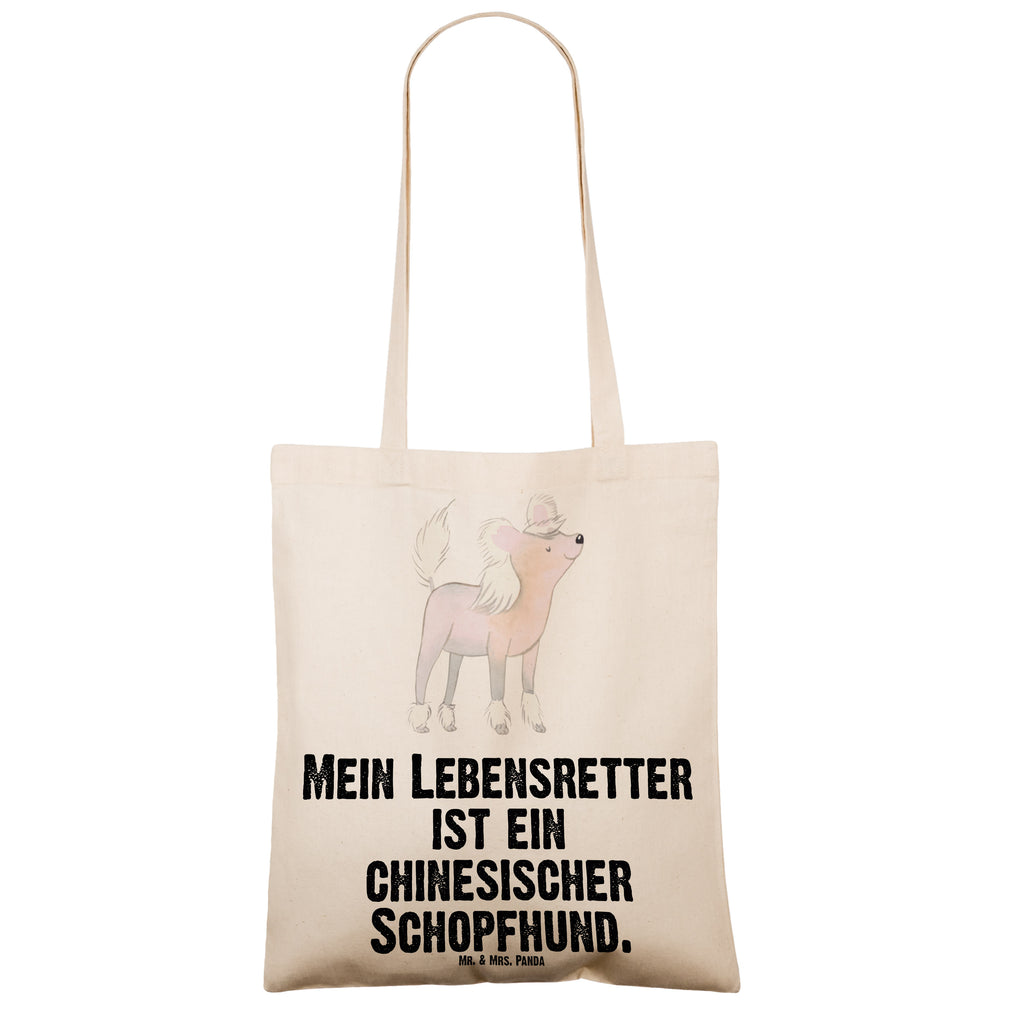 Tragetasche Chinesischer Schopfhund Lebensretter Beuteltasche, Beutel, Einkaufstasche, Jutebeutel, Stoffbeutel, Tasche, Shopper, Umhängetasche, Strandtasche, Schultertasche, Stofftasche, Tragetasche, Badetasche, Jutetasche, Einkaufstüte, Laptoptasche, Hund, Hunderasse, Rassehund, Hundebesitzer, Geschenk, Tierfreund, Schenken, Welpe, Chinesischer Schopfhund, Chinese Crested Dog