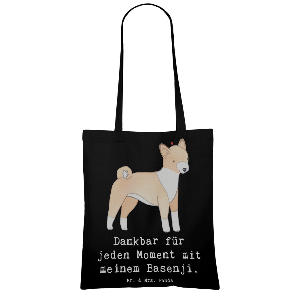 Tragetasche Basenji Moment Beuteltasche, Beutel, Einkaufstasche, Jutebeutel, Stoffbeutel, Tasche, Shopper, Umhängetasche, Strandtasche, Schultertasche, Stofftasche, Tragetasche, Badetasche, Jutetasche, Einkaufstüte, Laptoptasche, Hund, Hunderasse, Rassehund, Hundebesitzer, Geschenk, Tierfreund, Schenken, Welpe, Kongo-Terrier, Basenji