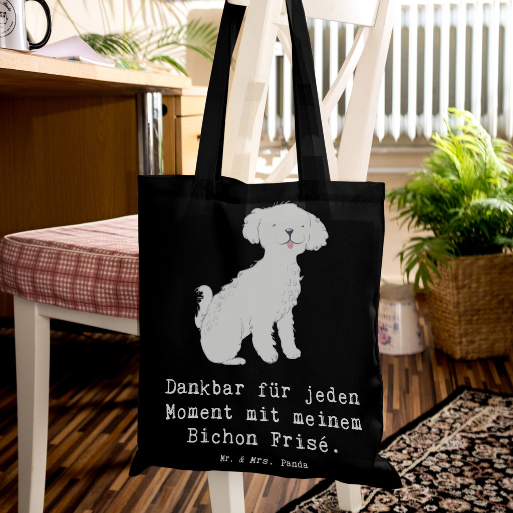 Tragetasche Bichon Frisé Moment Beuteltasche, Beutel, Einkaufstasche, Jutebeutel, Stoffbeutel, Tasche, Shopper, Umhängetasche, Strandtasche, Schultertasche, Stofftasche, Tragetasche, Badetasche, Jutetasche, Einkaufstüte, Laptoptasche, Hund, Hunderasse, Rassehund, Hundebesitzer, Geschenk, Tierfreund, Schenken, Welpe, Bichon Frisé